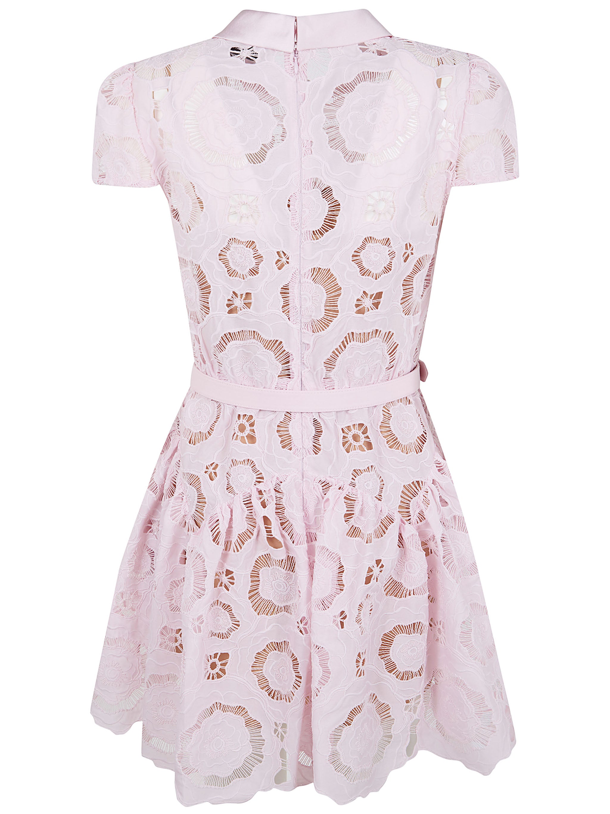 SELF-PORTRAIT Floral Lace Mini Dress for Women