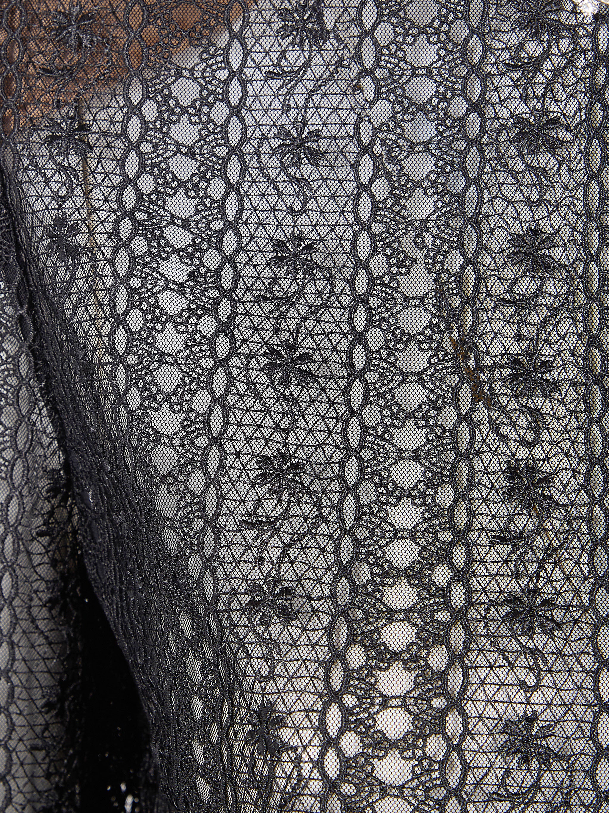 SELF-PORTRAIT Light Knit Lace Top - Women’s Spring/Summer 2026