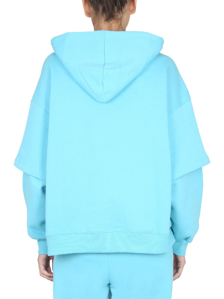 ROTATE BIRGERCHRISTENSEN Women's Mini Hoodie Sweatshirt
