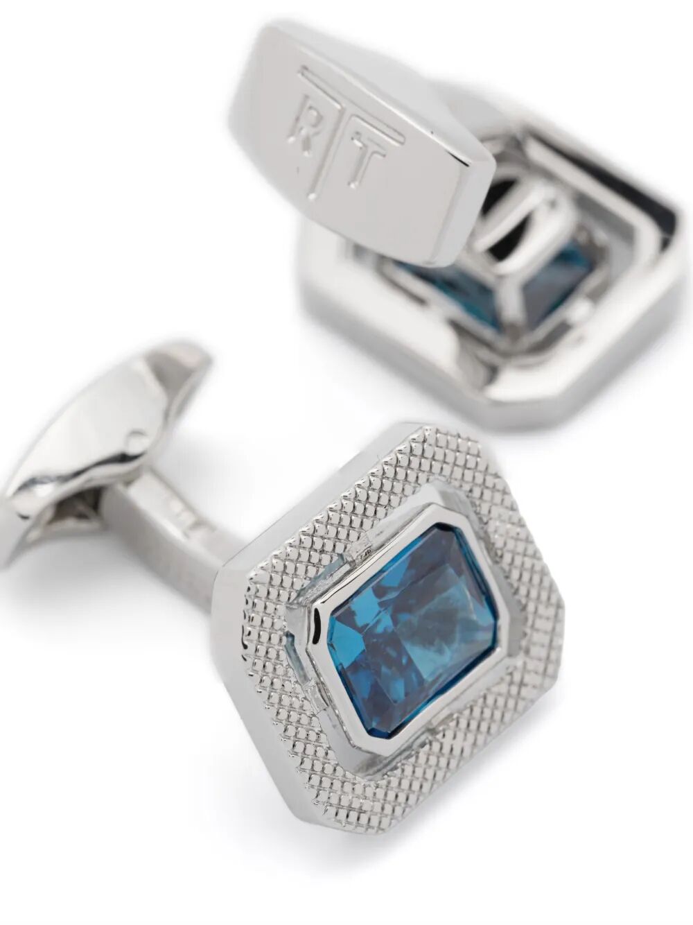TATEOSSIAN Handcuff-Inspired Metallic Cufflinks - FW25