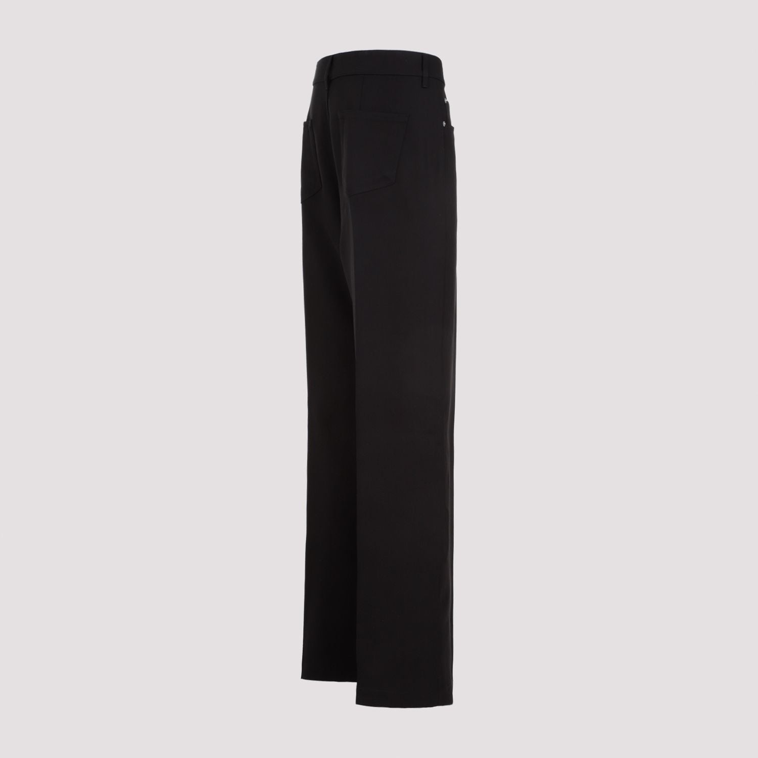 RICK OWENS Silk Wool Blend Jeans