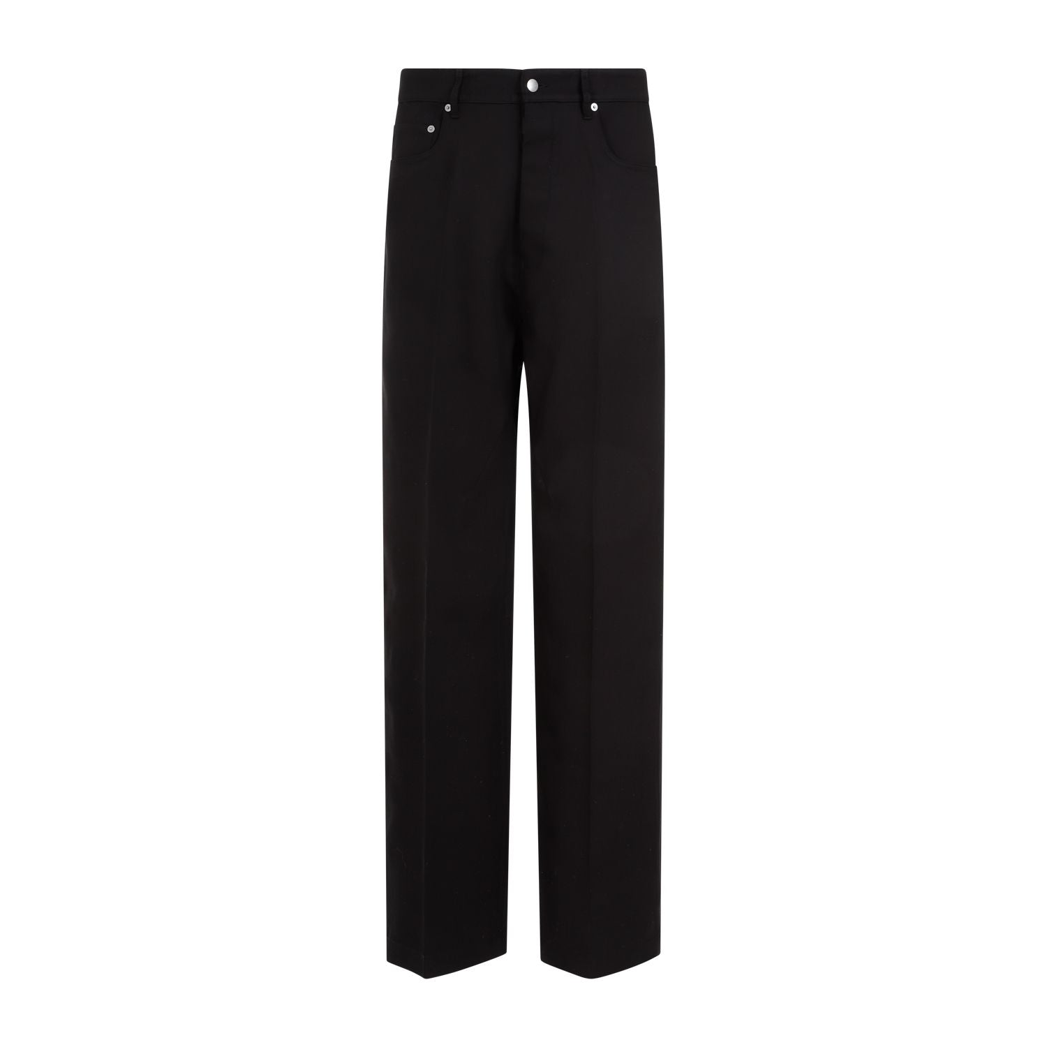 RICK OWENS Silk Wool Blend Jeans