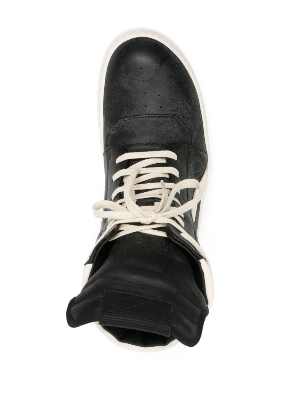RICK OWENS Geometric High-Top Sneakers