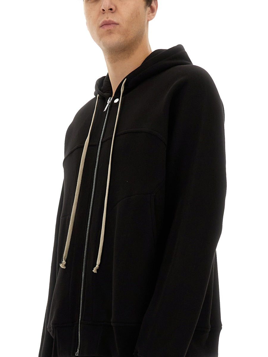 RICK OWENS Cotton Hoodie for Men - SS25 Collection