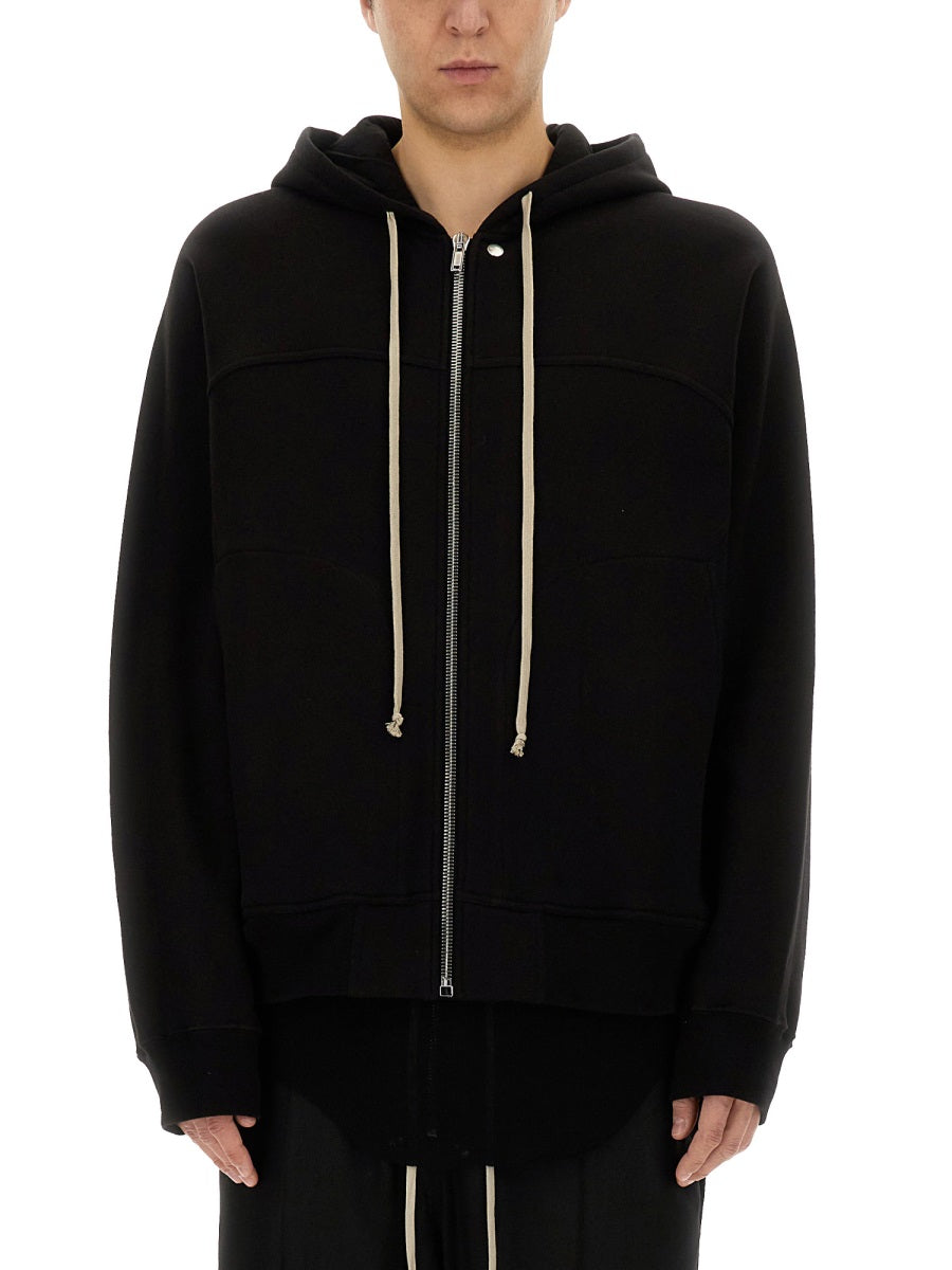 RICK OWENS Cotton Hoodie for Men - SS25 Collection