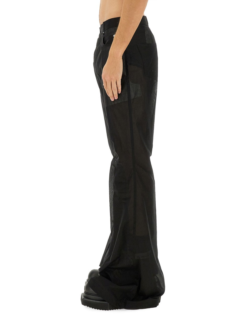 RICK OWENS Bootcut Pants Size 31 for Men