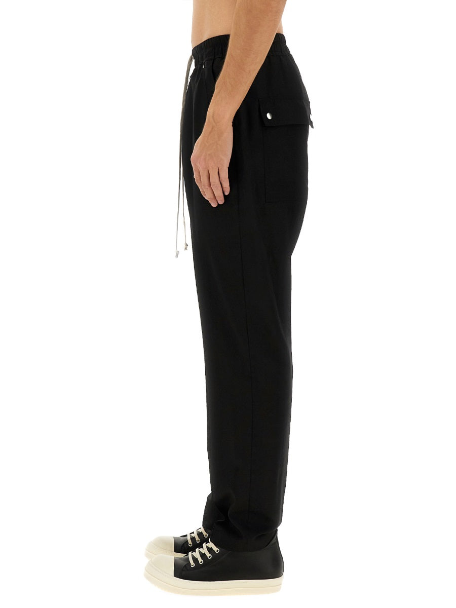 RICK OWENS Elevated Wool Pants for Men