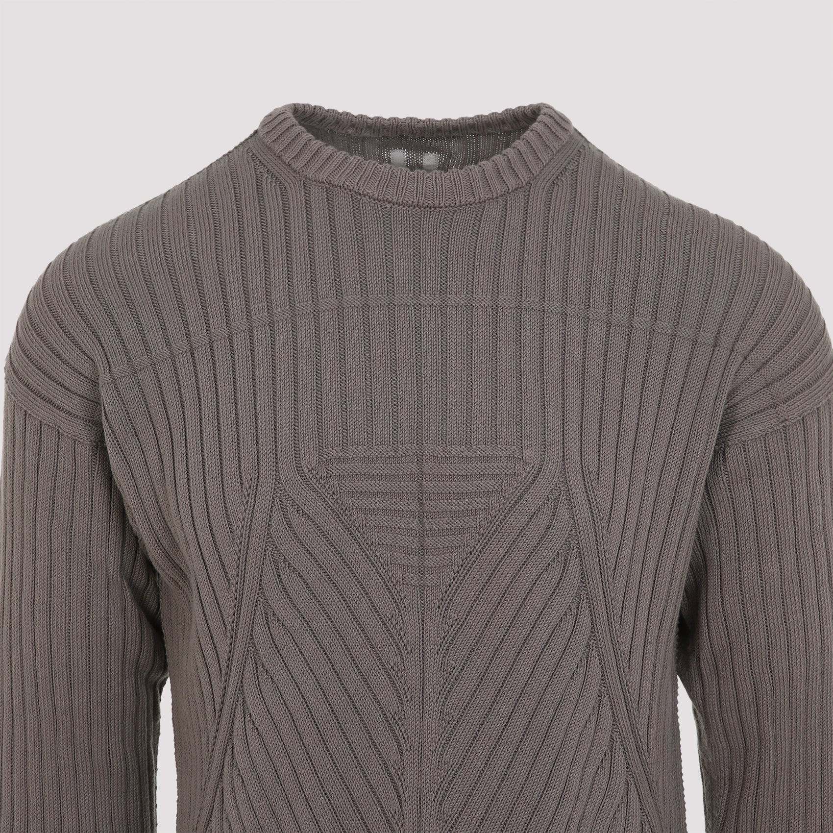 RICK OWENS Round Neck Sweater for Men - Spring/Summer 2025