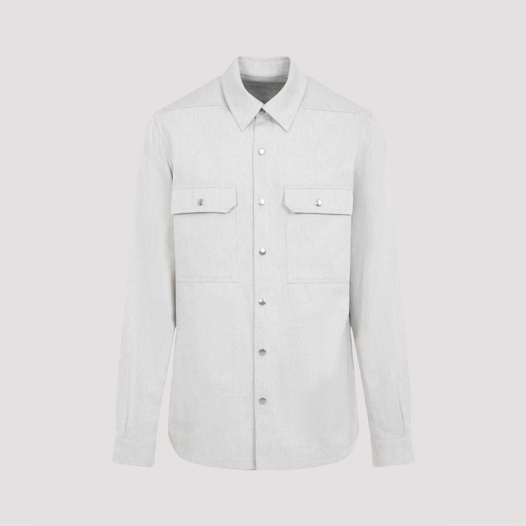 RICK OWENS Men's Cotton Outershirt