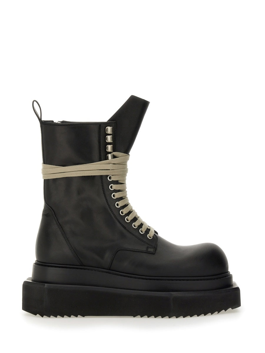 RICK OWENS Turbo Cyclops Army Boots for Men