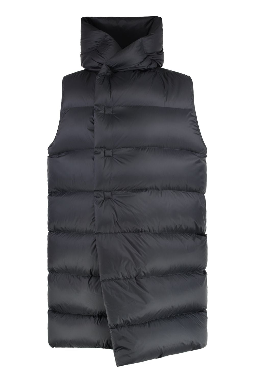 RICK OWENS Hooded Bodywarmer Jacket