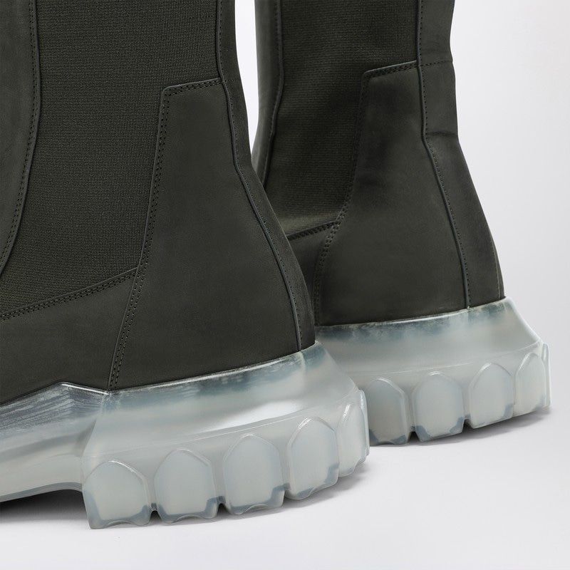 RICK OWENS Bozo Tractor Boot - Round Toe Design