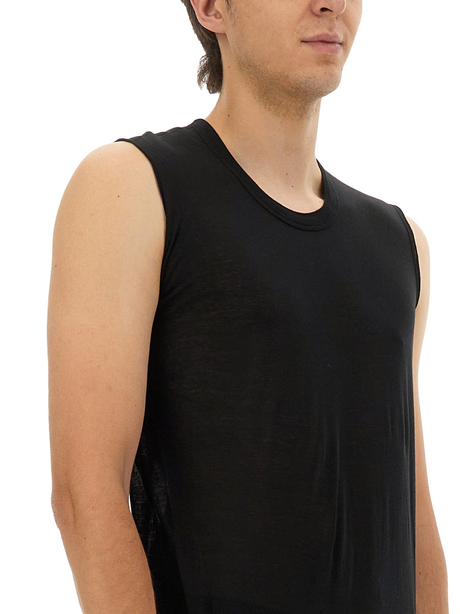 RICK OWENS Essential Cotton Top - Size L