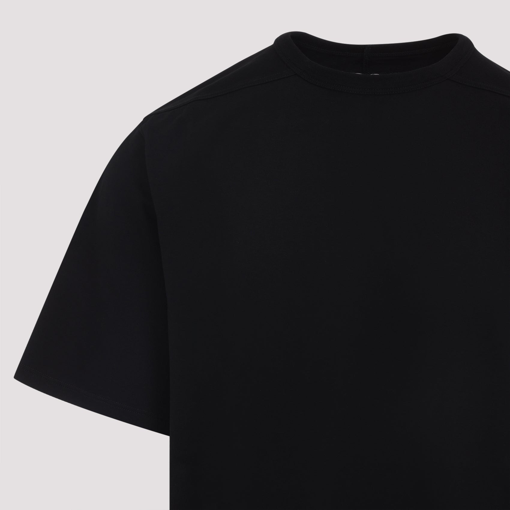 RICK OWENS Worn Cotton Short Sleeve T-Shirt - Size S