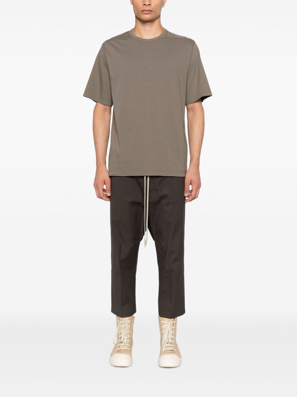 RICK OWENS Men's Mini Brad T-Shirt - Short Sleeves