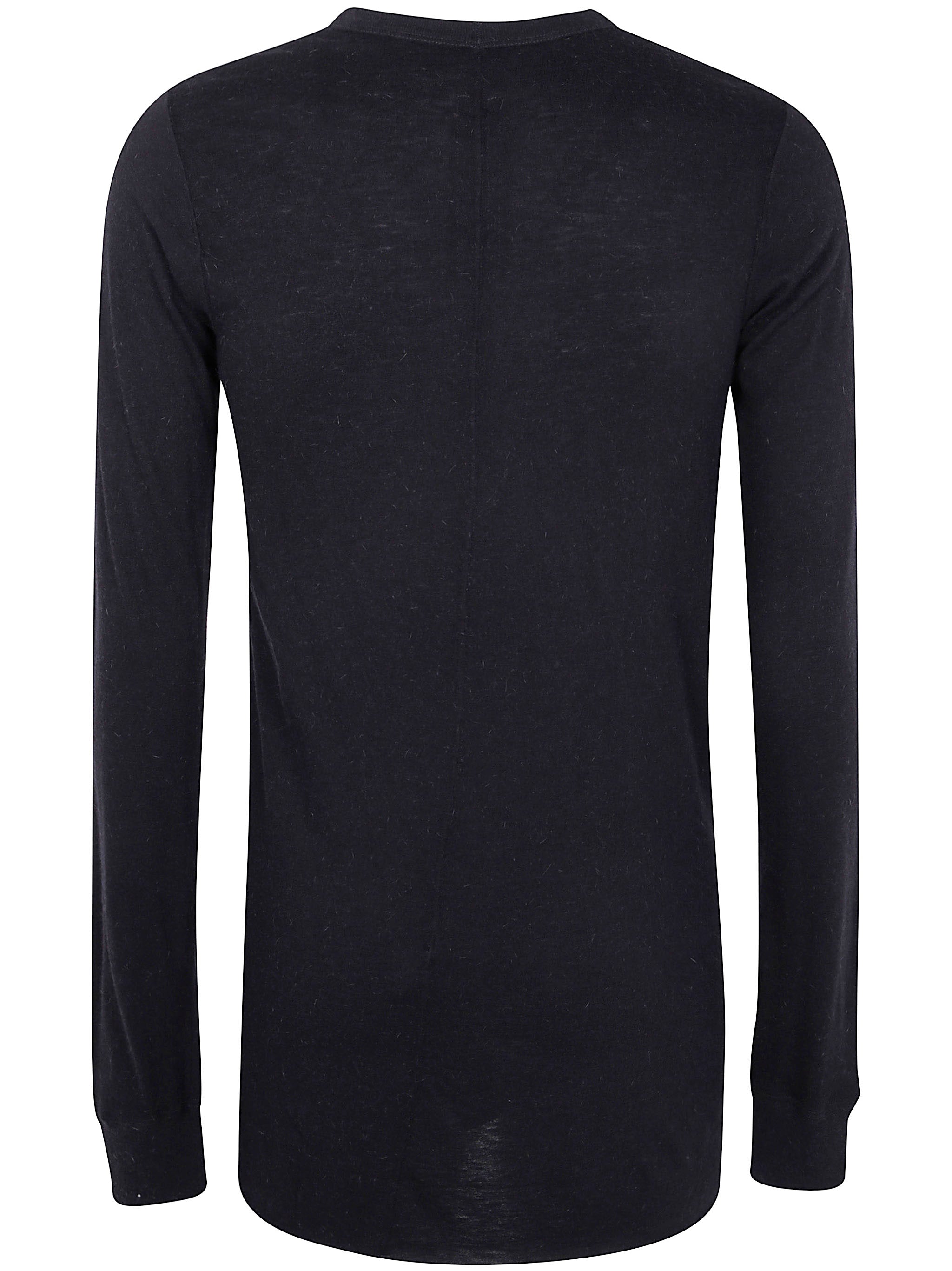RICK OWENS Basic Long Sleeves T-Shirt for Men
