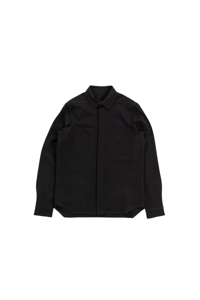 RICK OWENS Buttoned Wool Shirt for Men - FW25