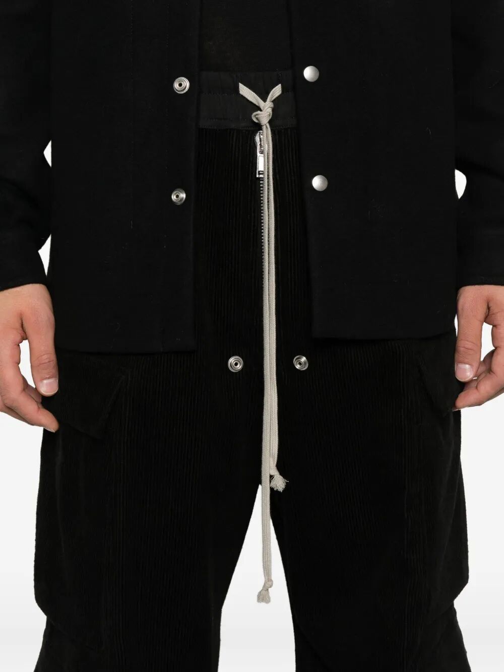 RICK OWENS Cargo Trousers for Men - FW25 Collection