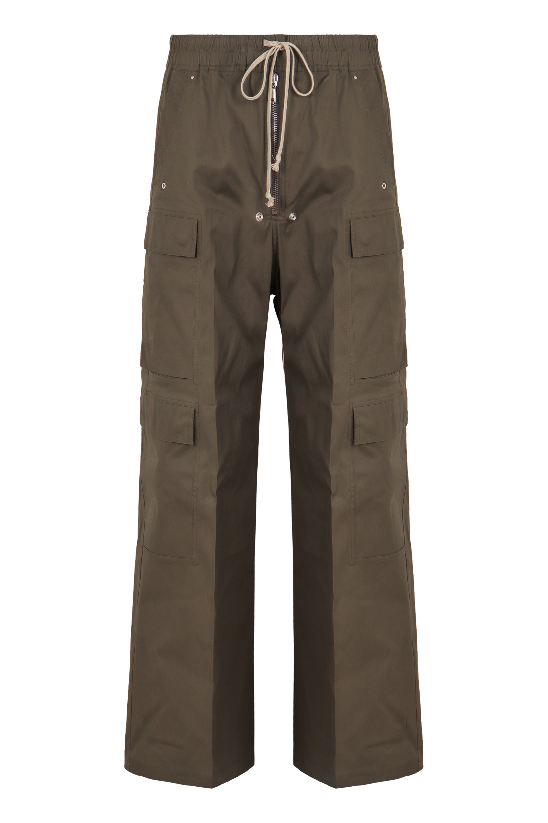 RICK OWENS Cotton Cargo Trousers for Men