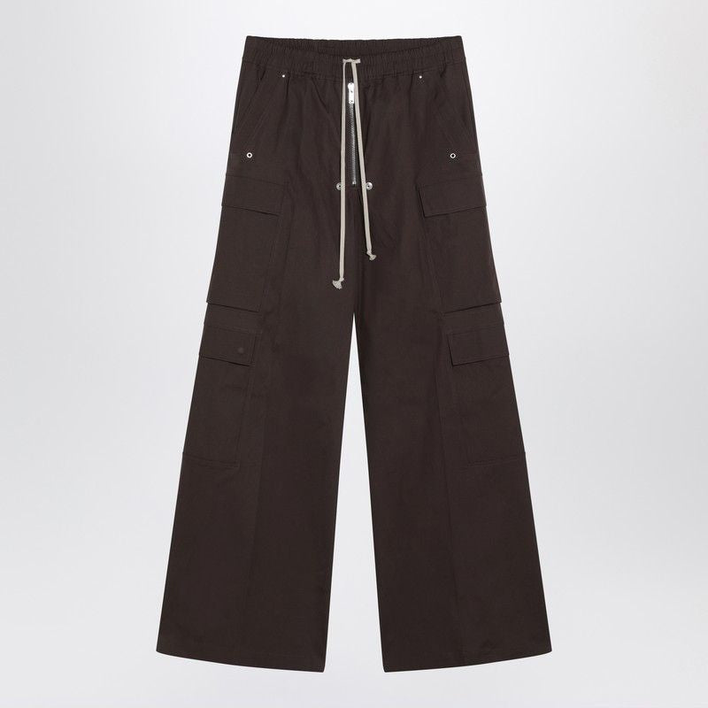 RICK OWENS Wide Cargobelas Trousers for Men