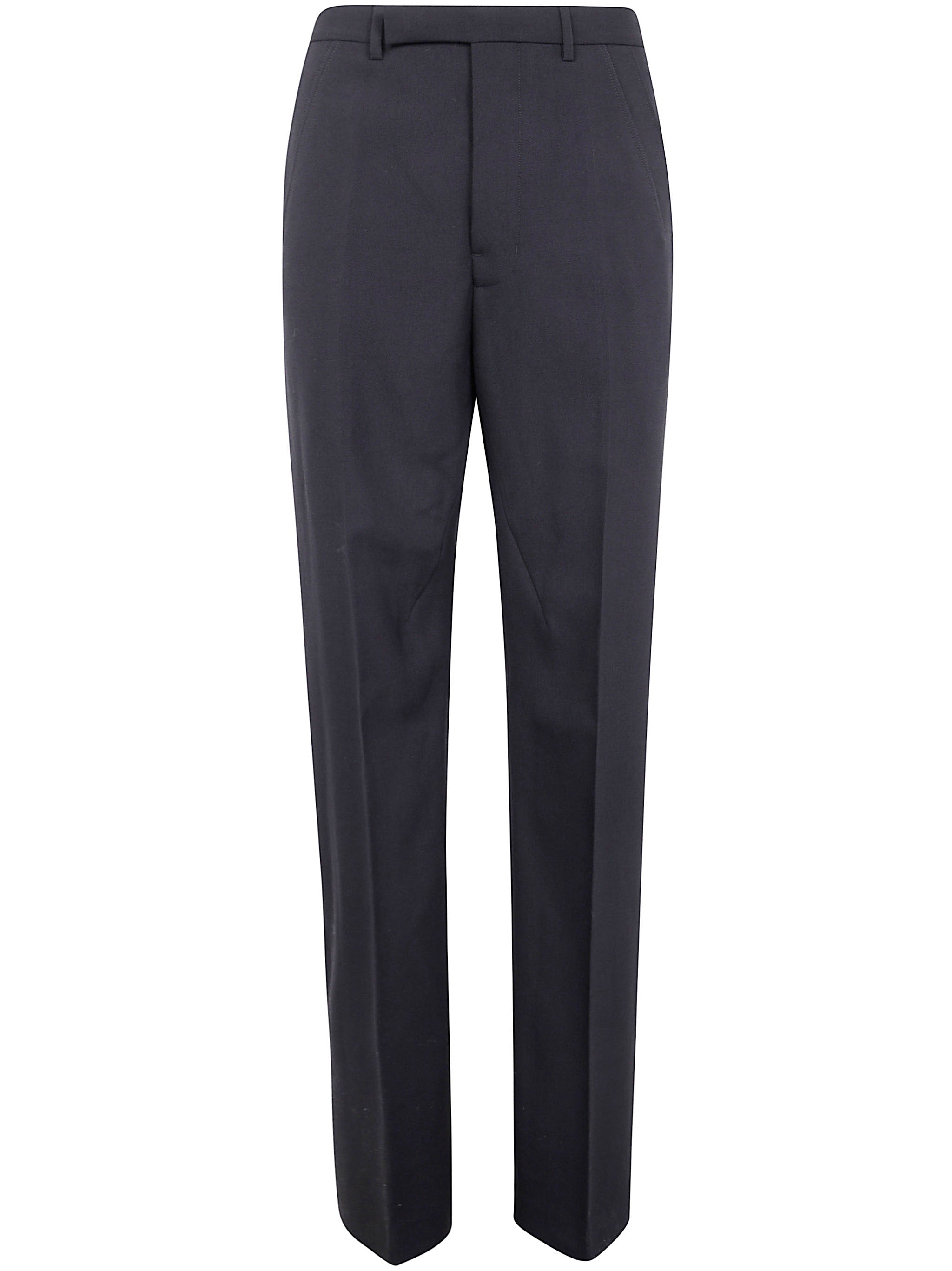 RICK OWENS Tailored Regular-Fit Straight Leg Trousers with Pockets