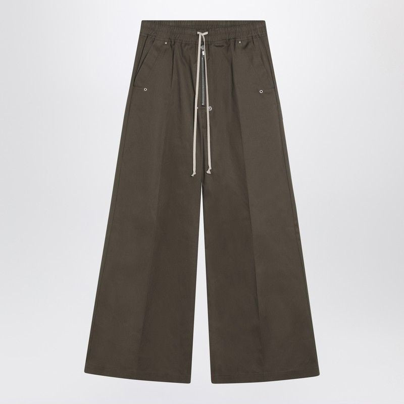 RICK OWENS Wide Bela Cotton Trousers - FW25
