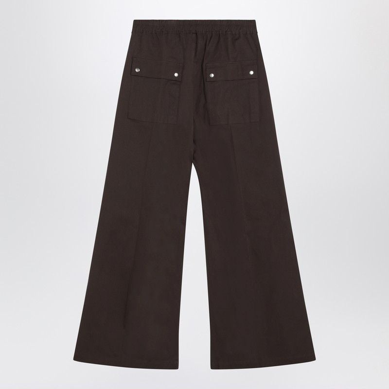 RICK OWENS Wide Bela Cotton Trousers for Men