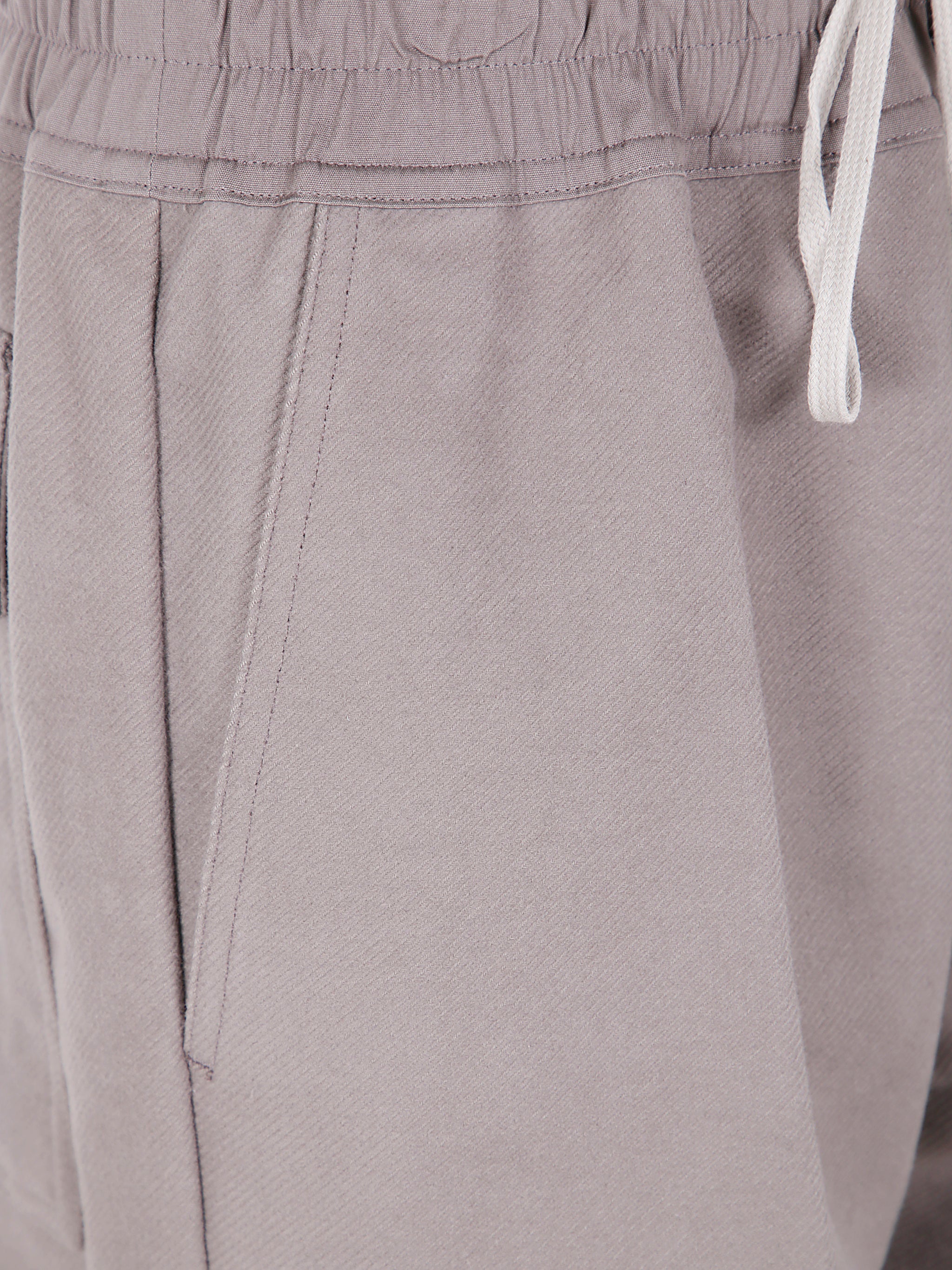 RICK OWENS Wide Straight Leg Drawstring Trousers - Size 48