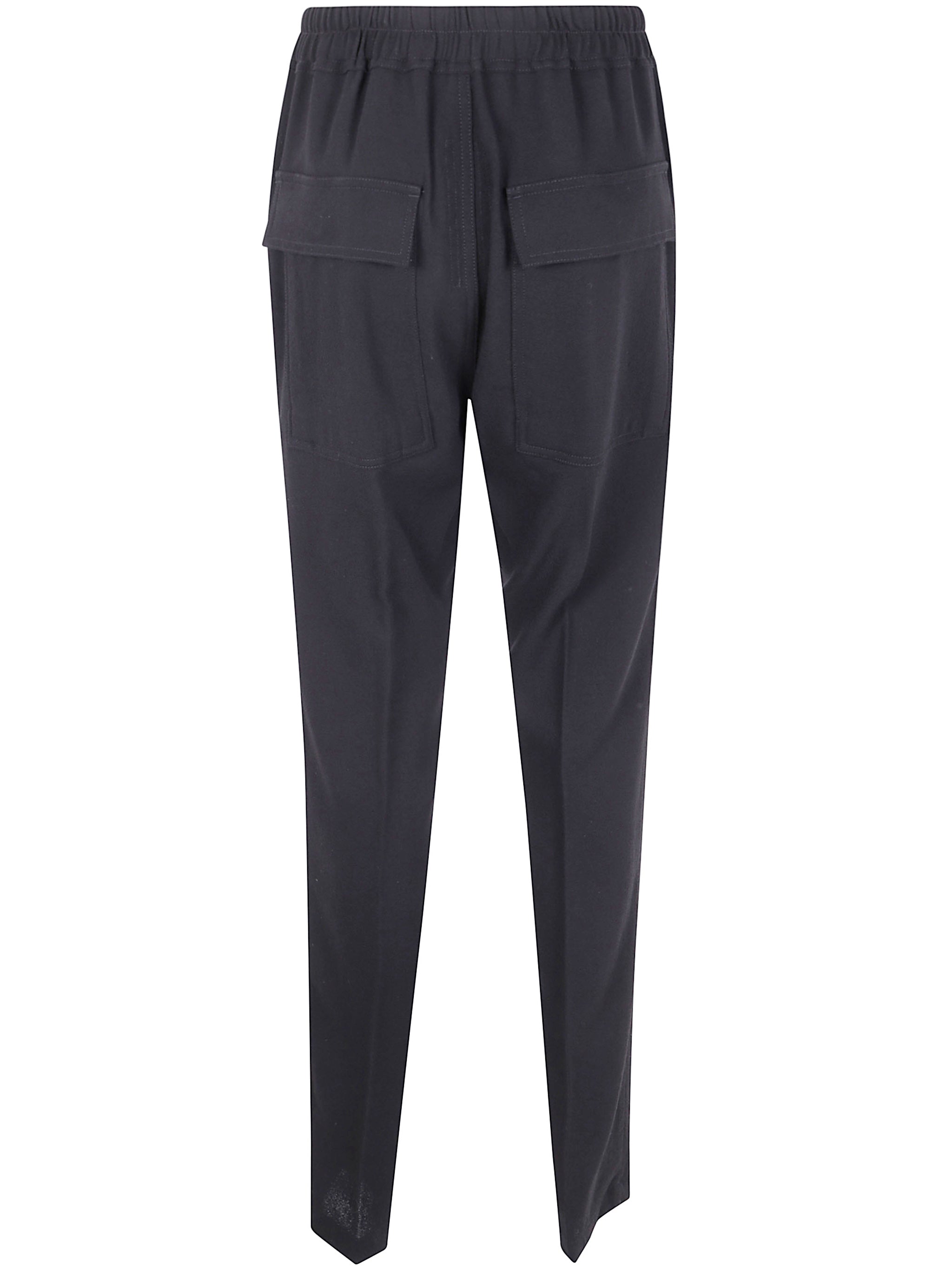 RICK OWENS Drawstring Slim Long Trousers - Men's FW25