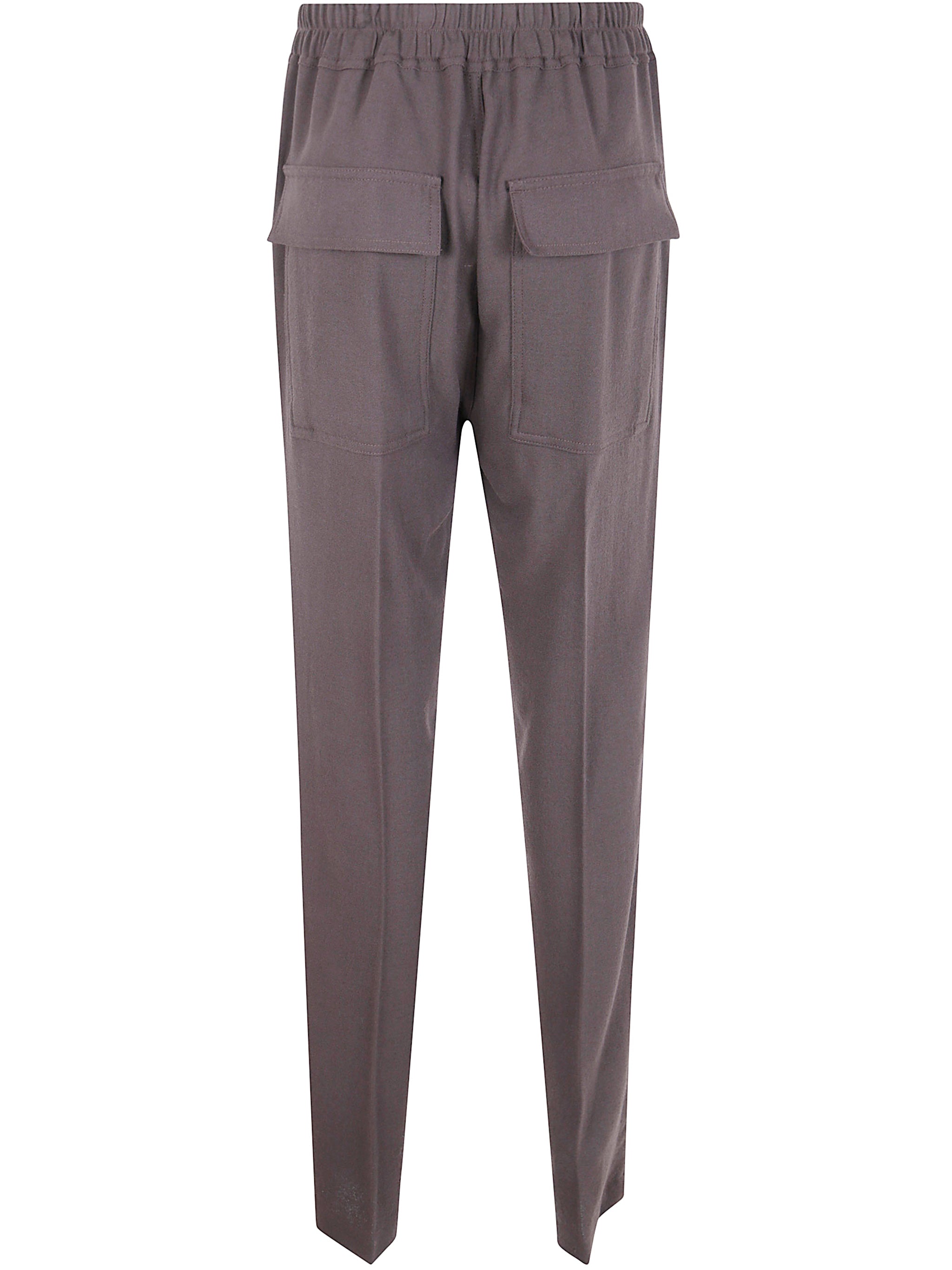 RICK OWENS Slim Long Drawstring Trousers