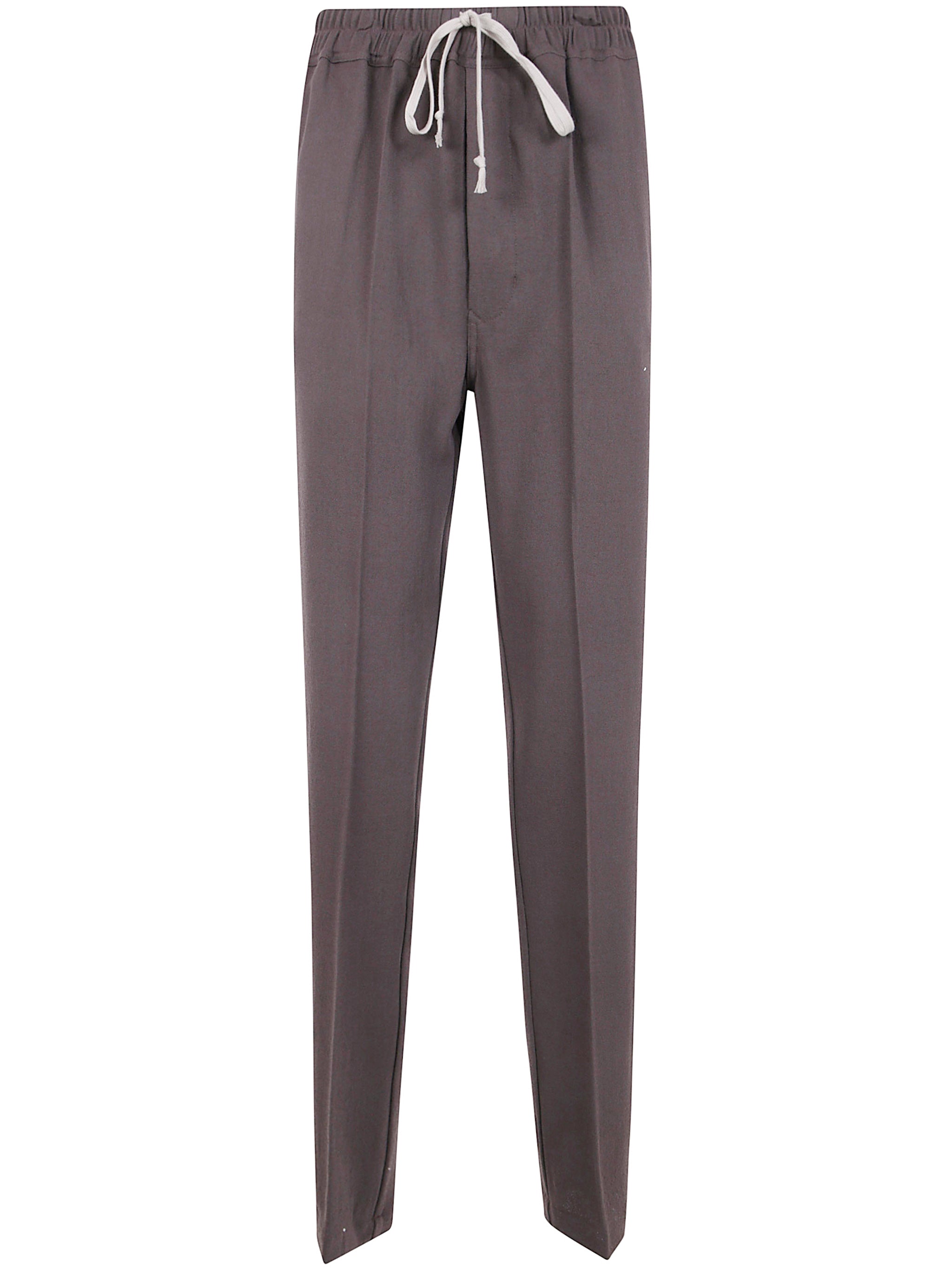 RICK OWENS Slim Long Drawstring Trousers