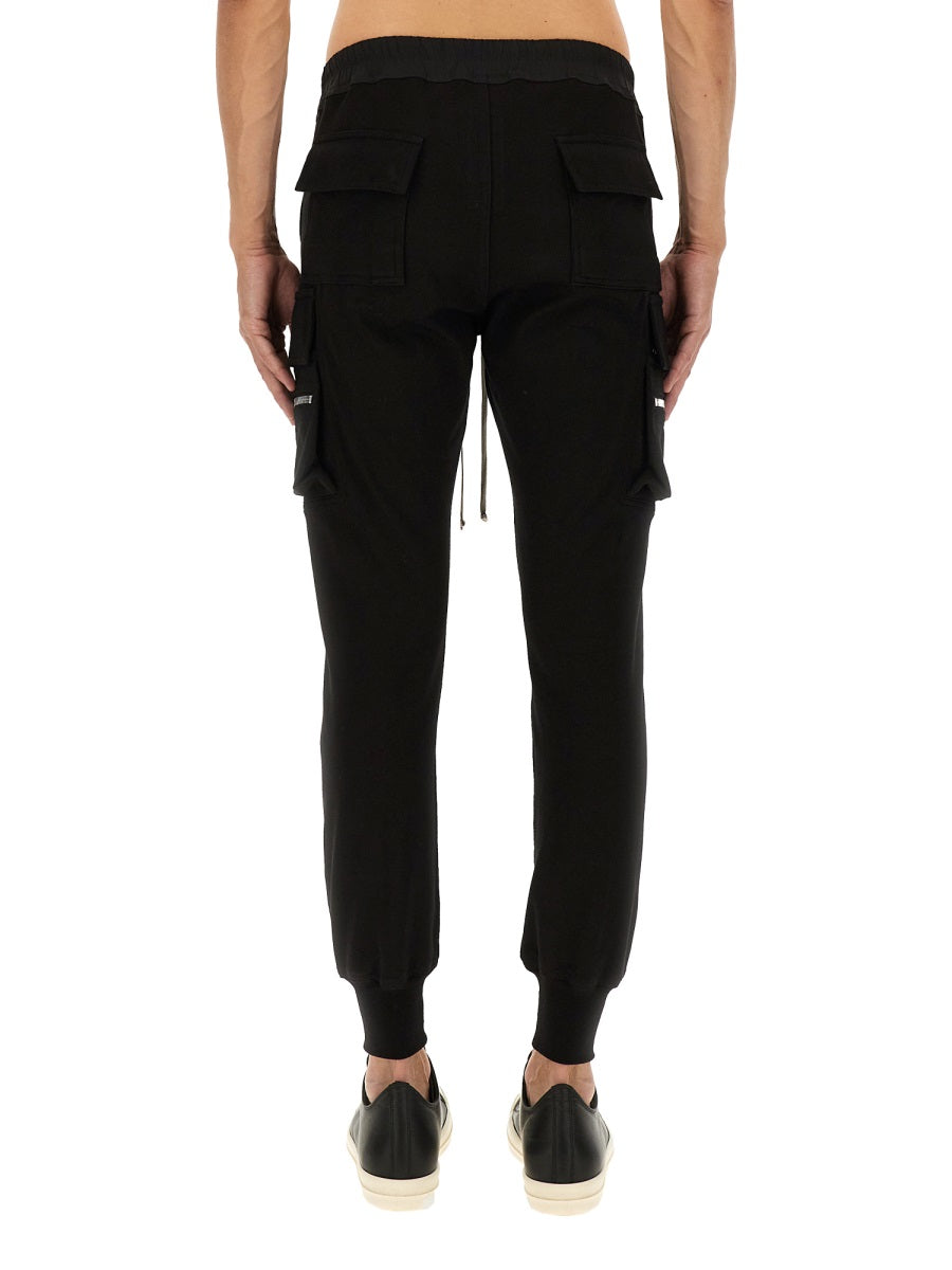 RICK OWENS Cotton Trousers for Men - FW25 Collection