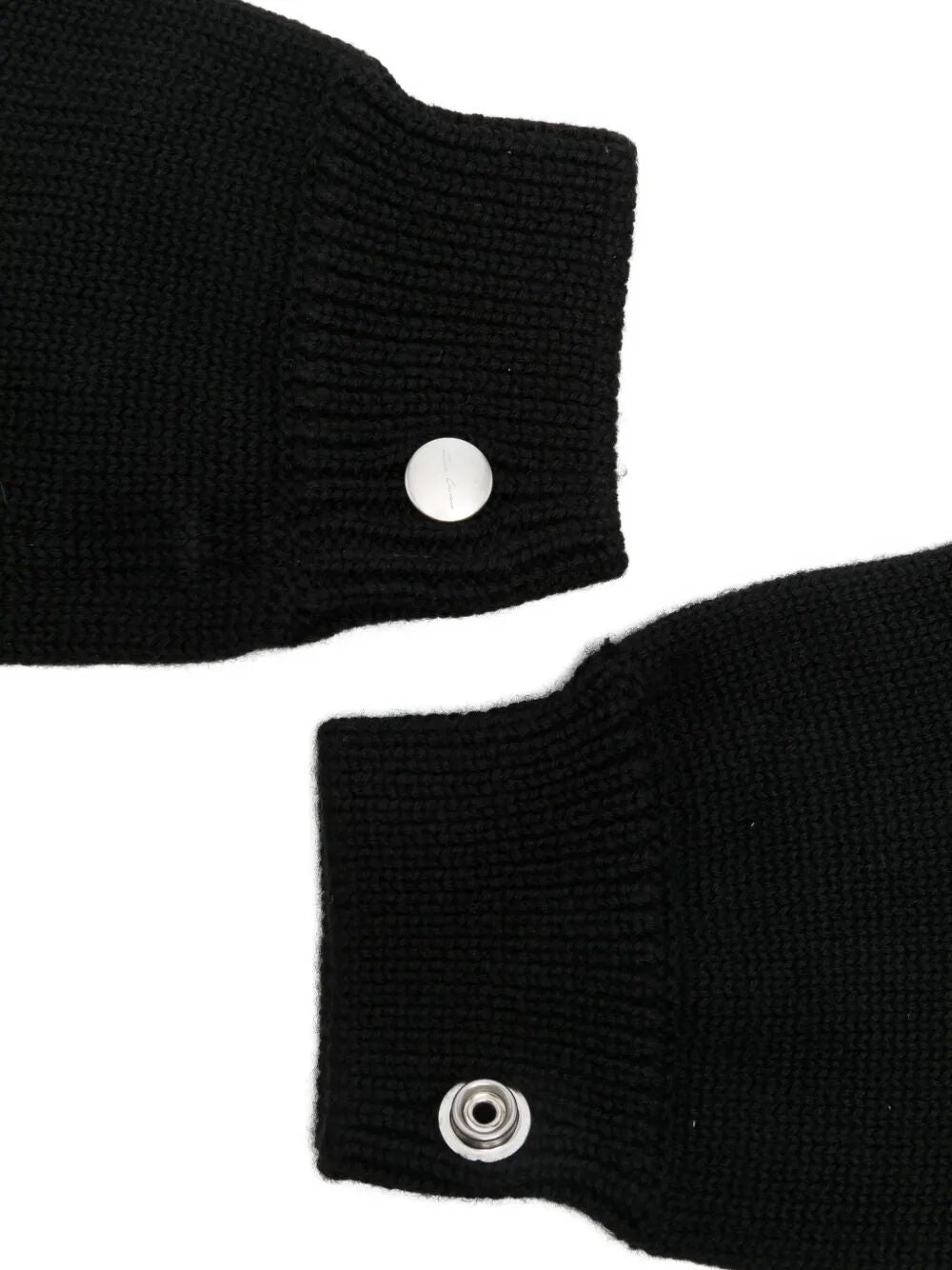 RICK OWENS Touchscreen Knit Gloves - Men's