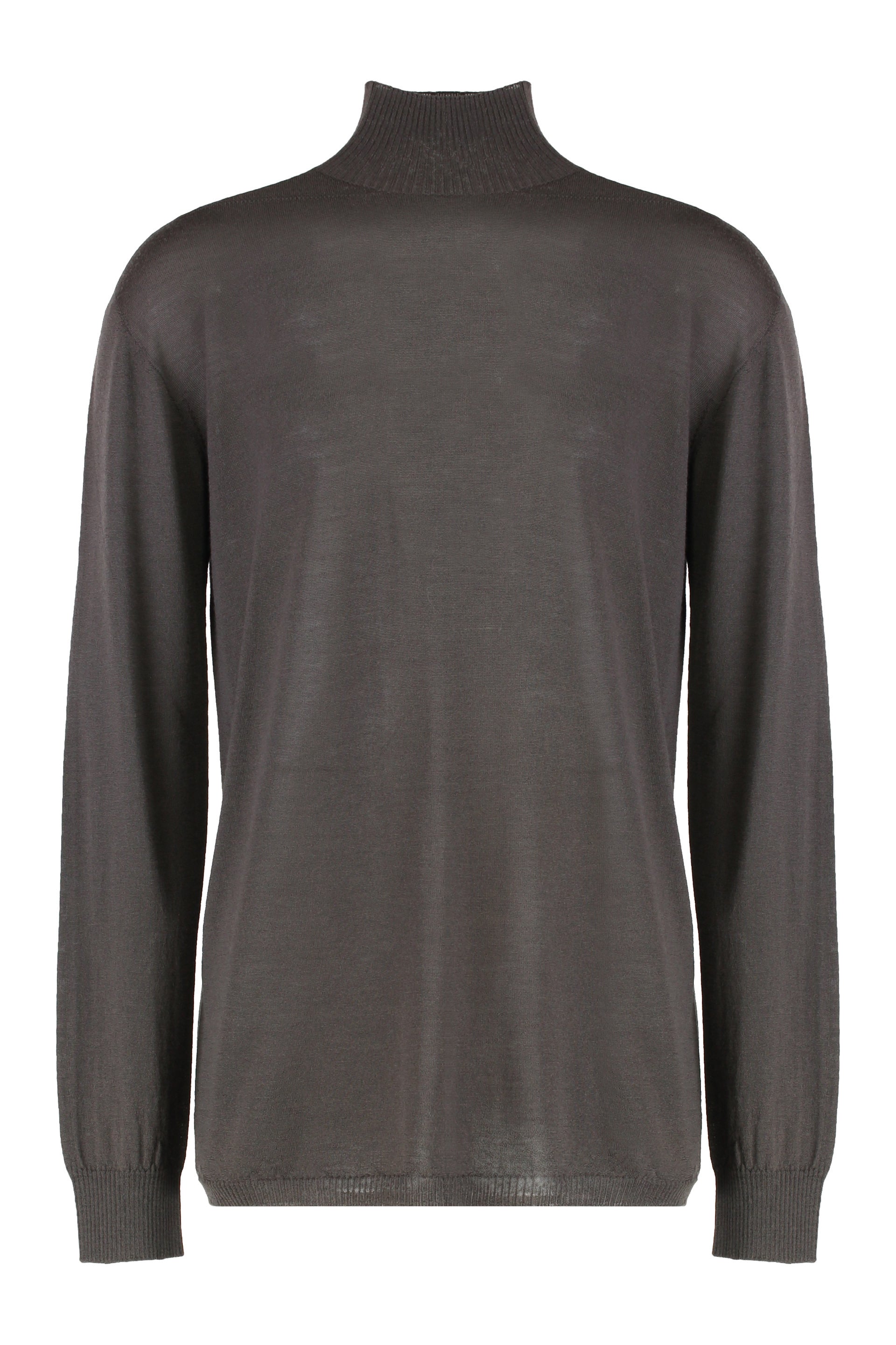 RICK OWENS Turtleneck Cotton Sweater for Men