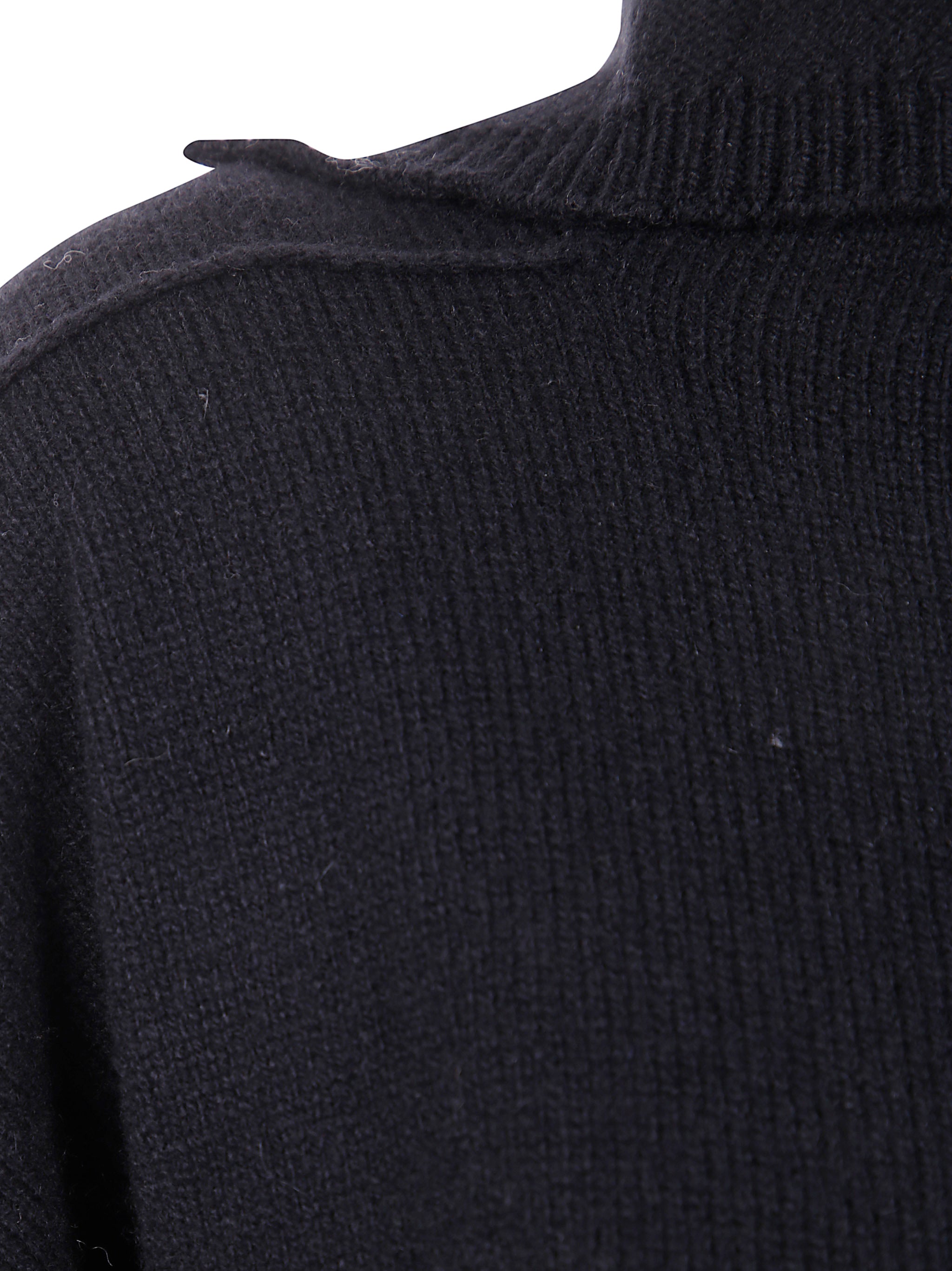 RICK OWENS Men's Tabard Sweater - FW25 Collection