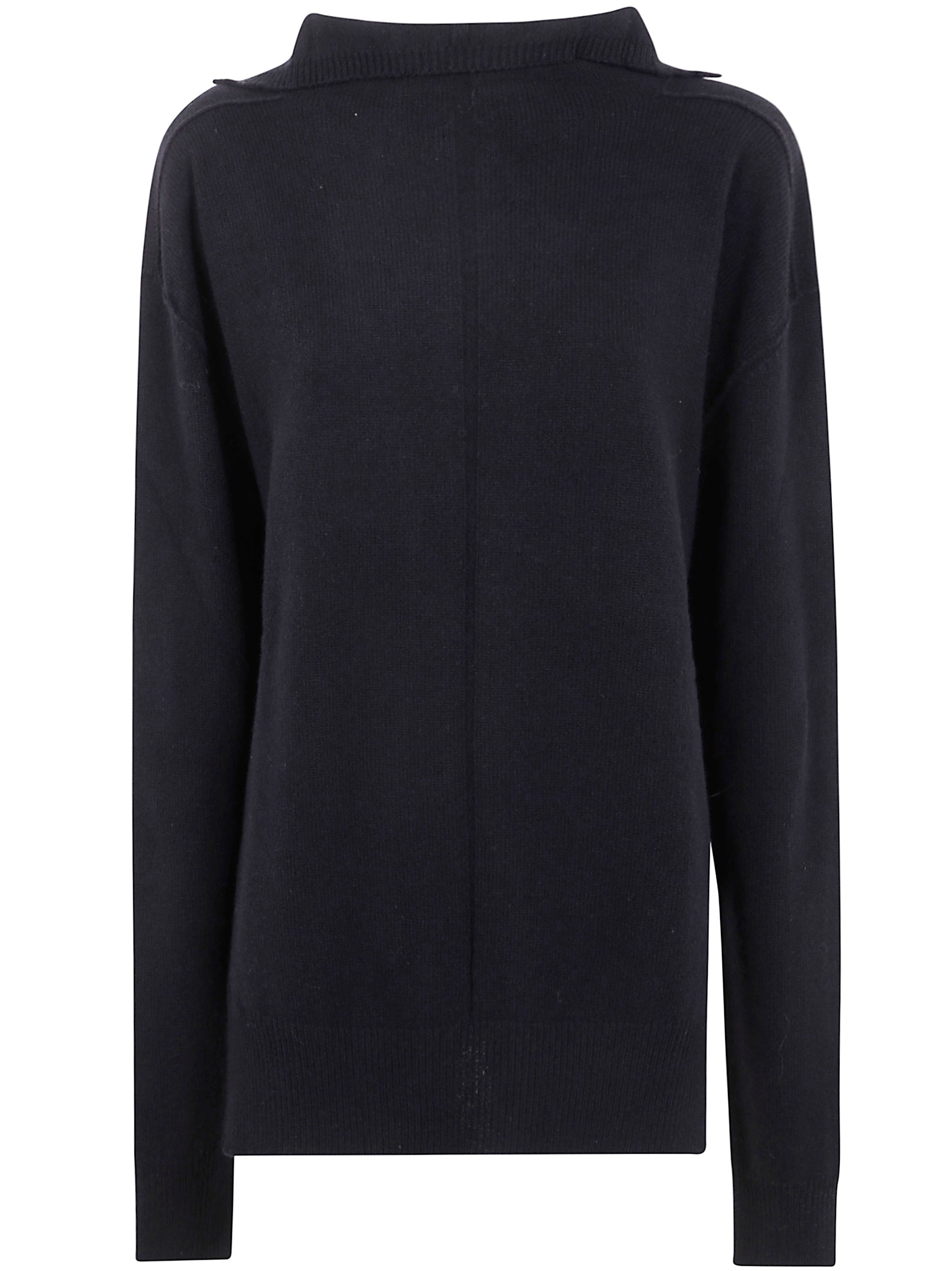 RICK OWENS Men's Tabard Sweater - FW25 Collection
