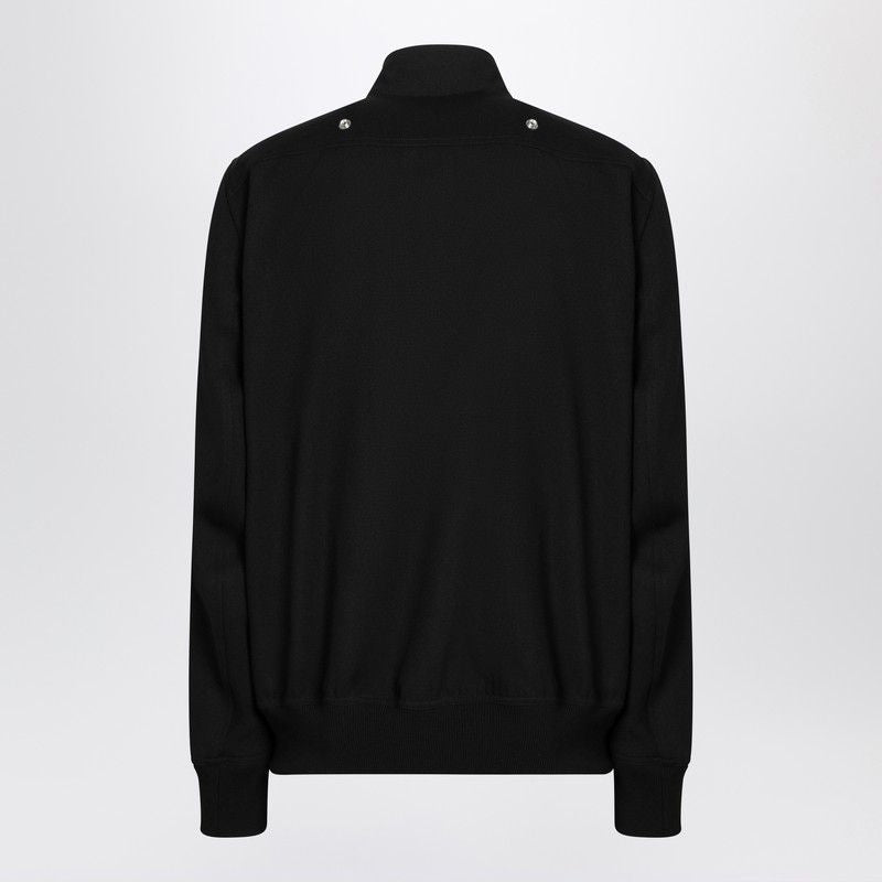 RICK OWENS Asymmetrical Front Zip Jacket for Men