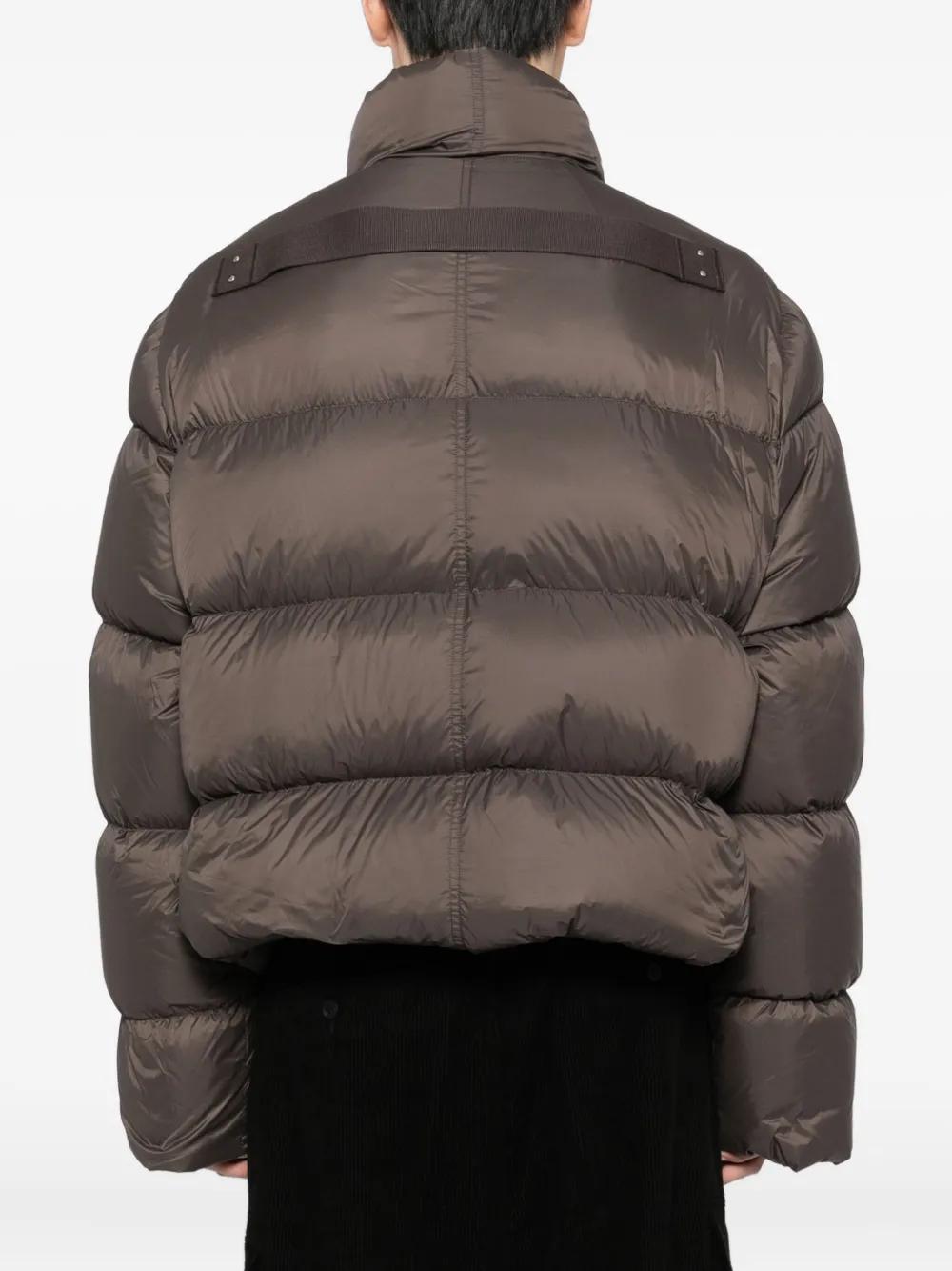 RICK OWENS High-Neck Padded Jacket - Size 48