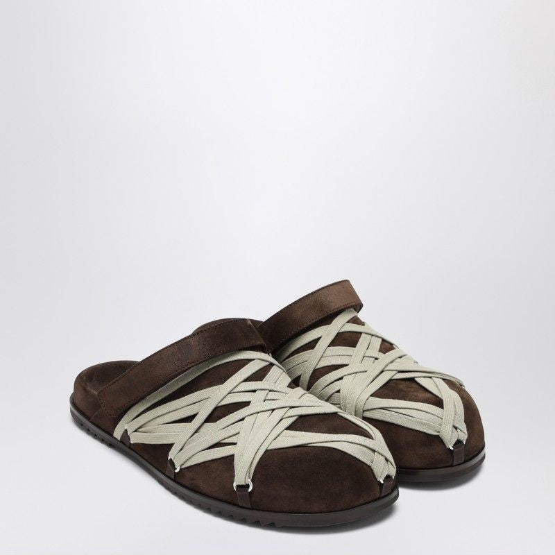RICK OWENS Megalance Flat Granola Sandals for Men