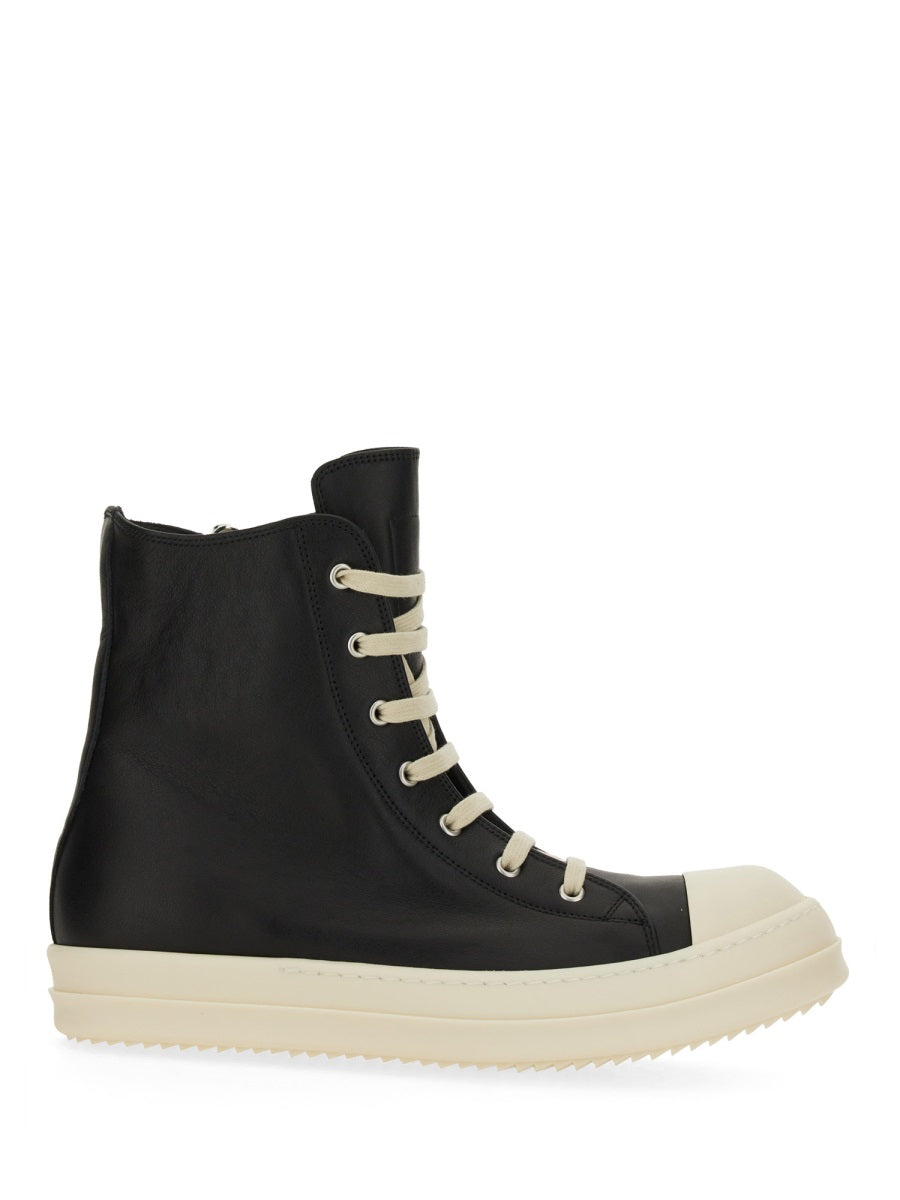 RICK OWENS Premium Leather Sneakers for Men