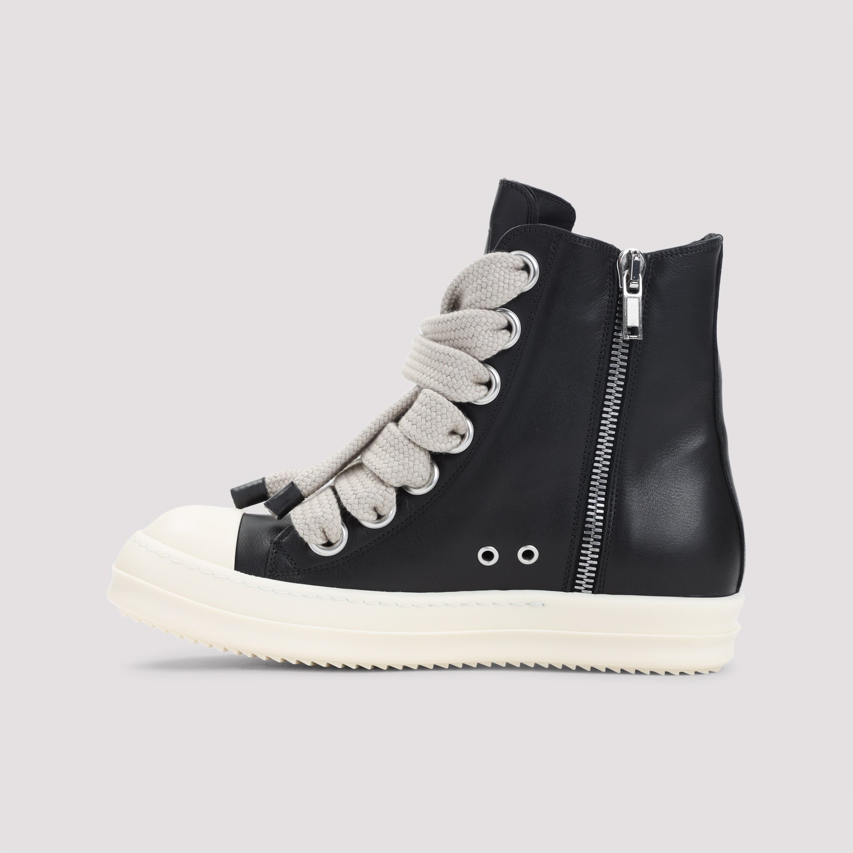 RICK OWENS Concordians Jumbolace Sneakers - Front Lace-Up Design