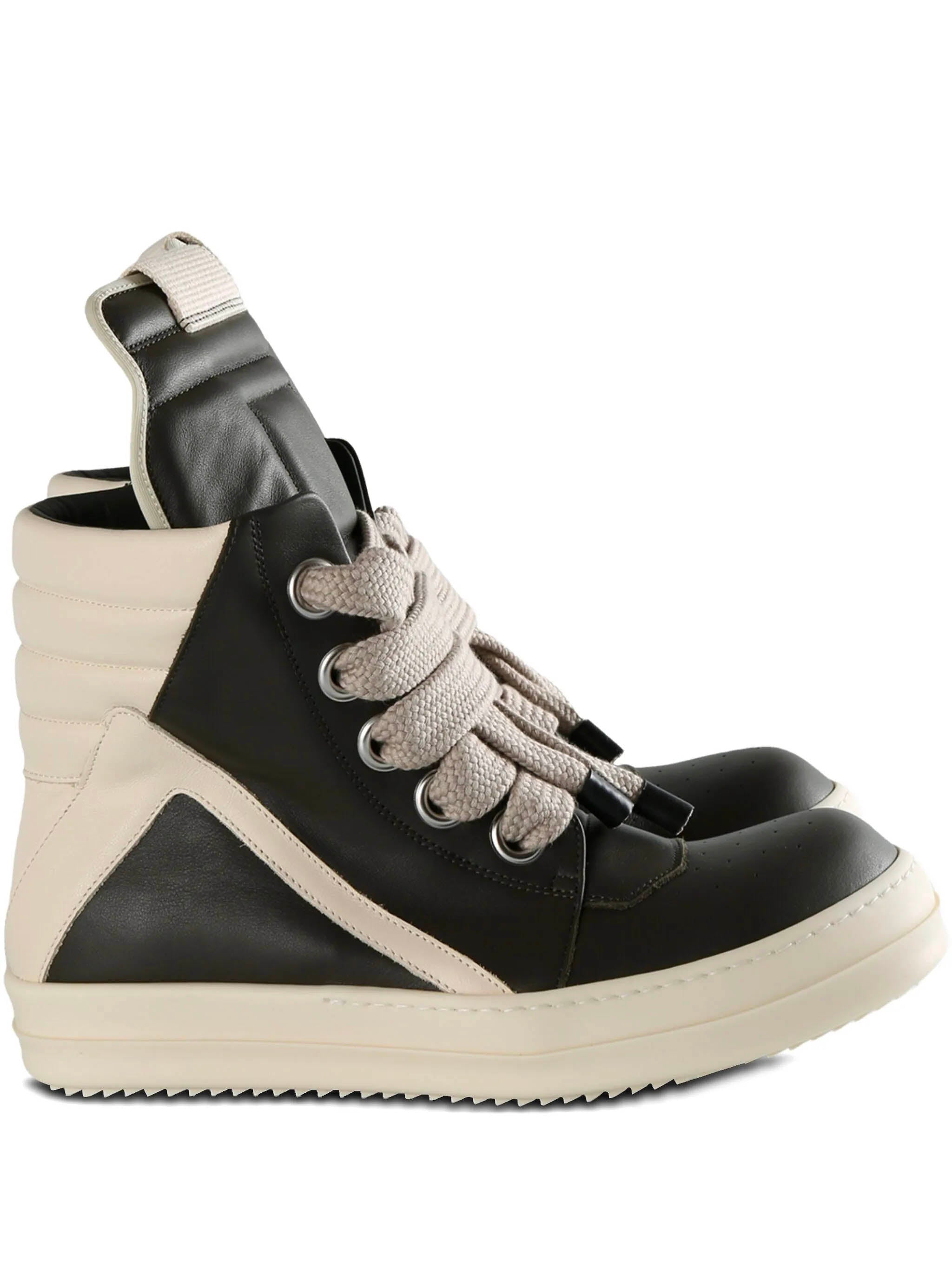 RICK OWENS Extended Tongue Geobasket Sneakers