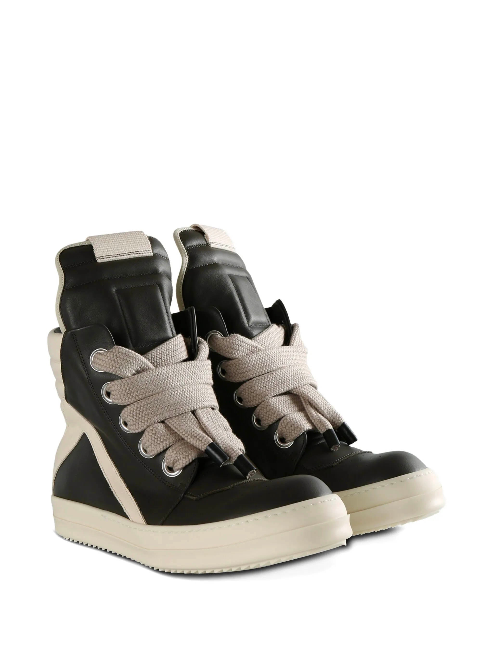 RICK OWENS Extended Tongue Geobasket Sneakers