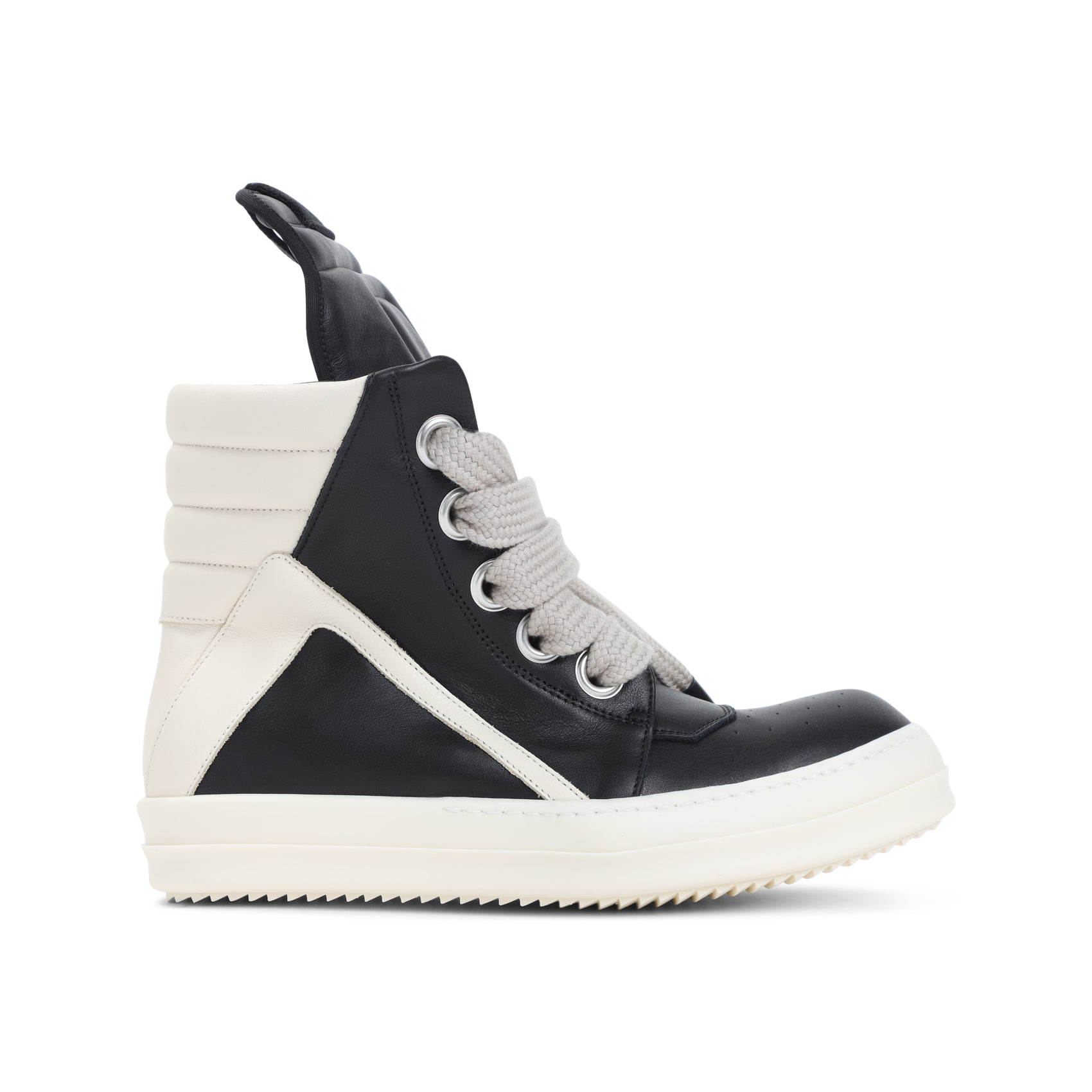 RICK OWENS High-Top Jumbolace Geobasket Sneakers for Men