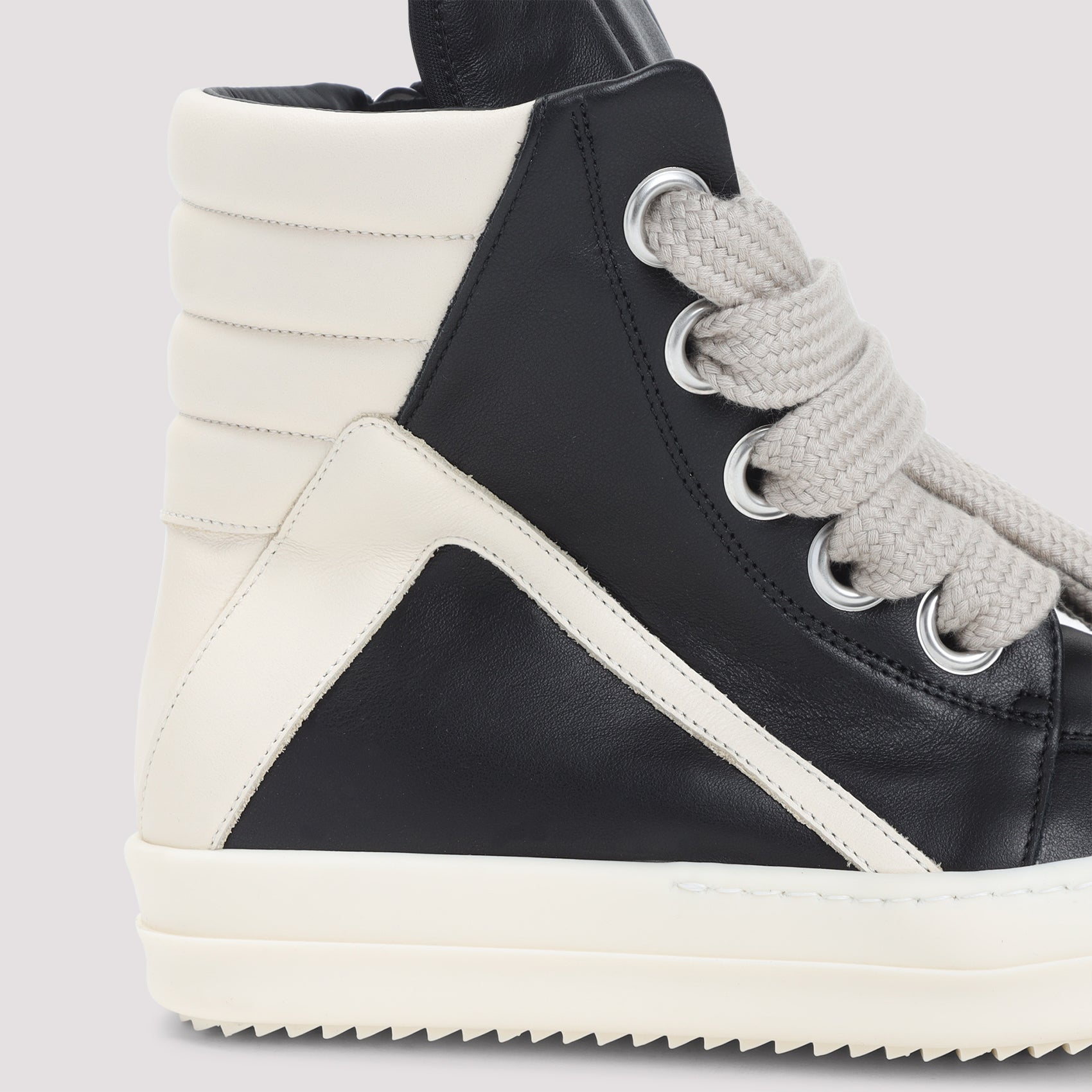 RICK OWENS High-Top Jumbolace Geobasket Sneakers for Men