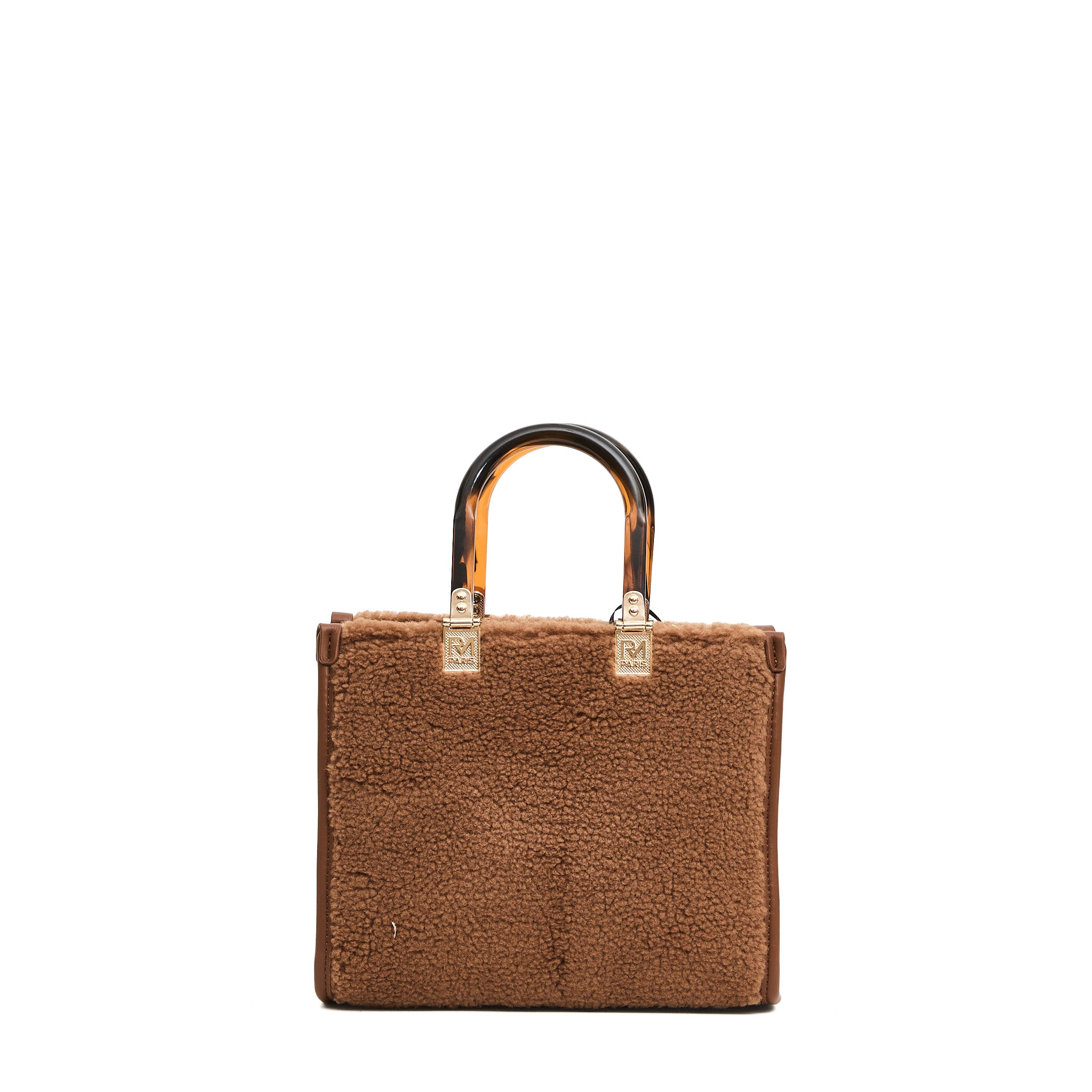 RUE MADAME Mini Tote Handbag with Playful Bear Design