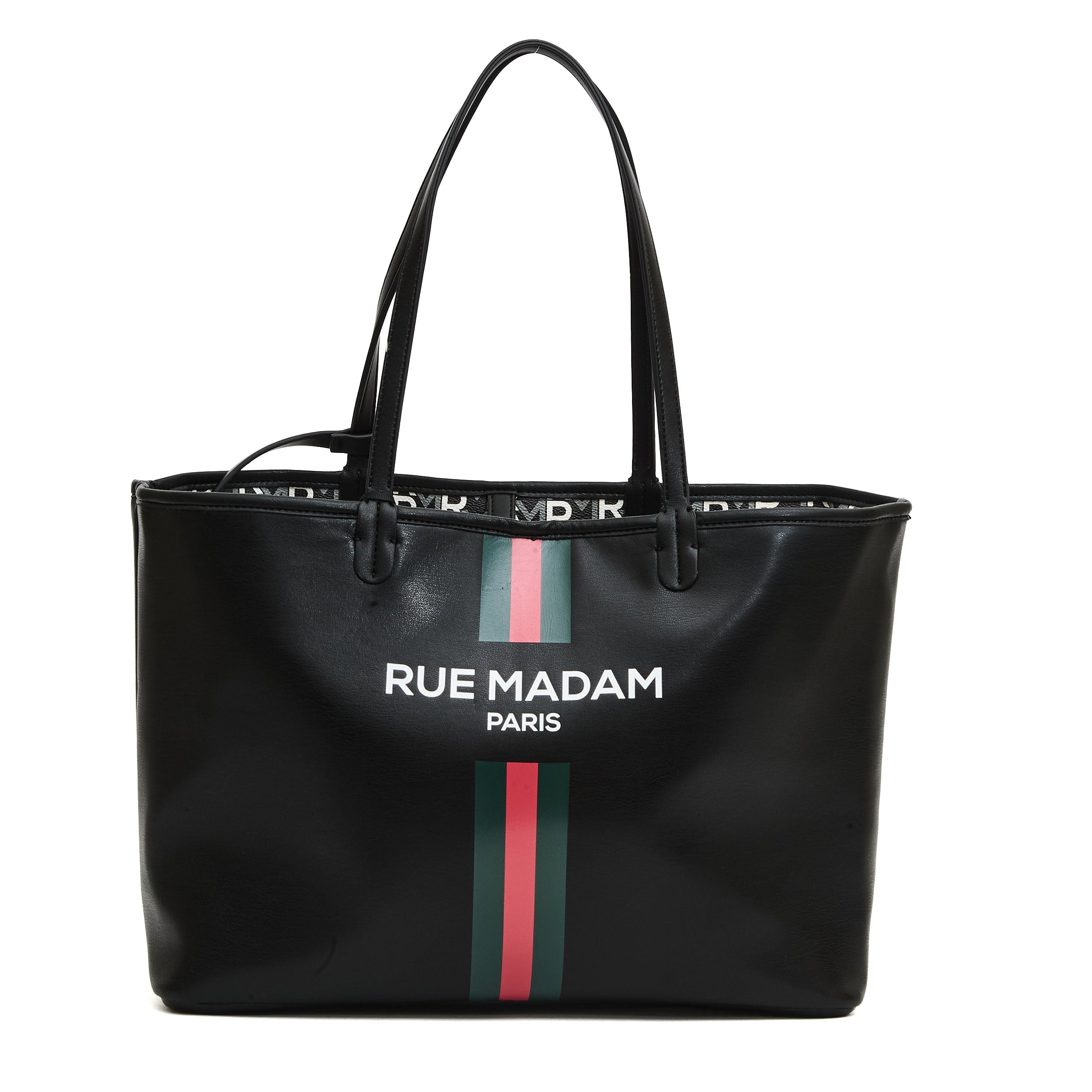 RUE MADAME Chic Shoulder Handbag with Logo