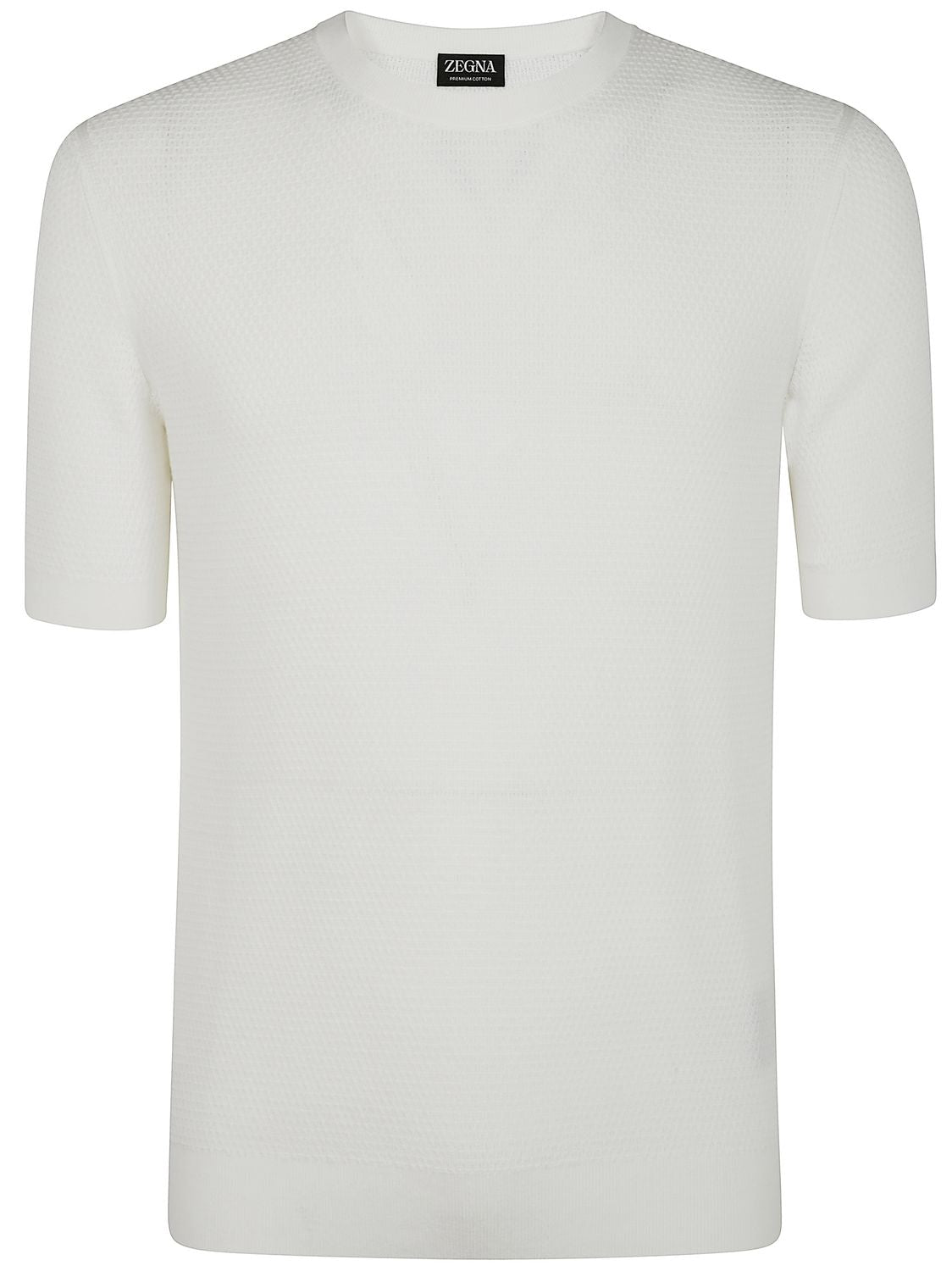 ZEGNA Premium Cotton Stitch T-Shirt for Men