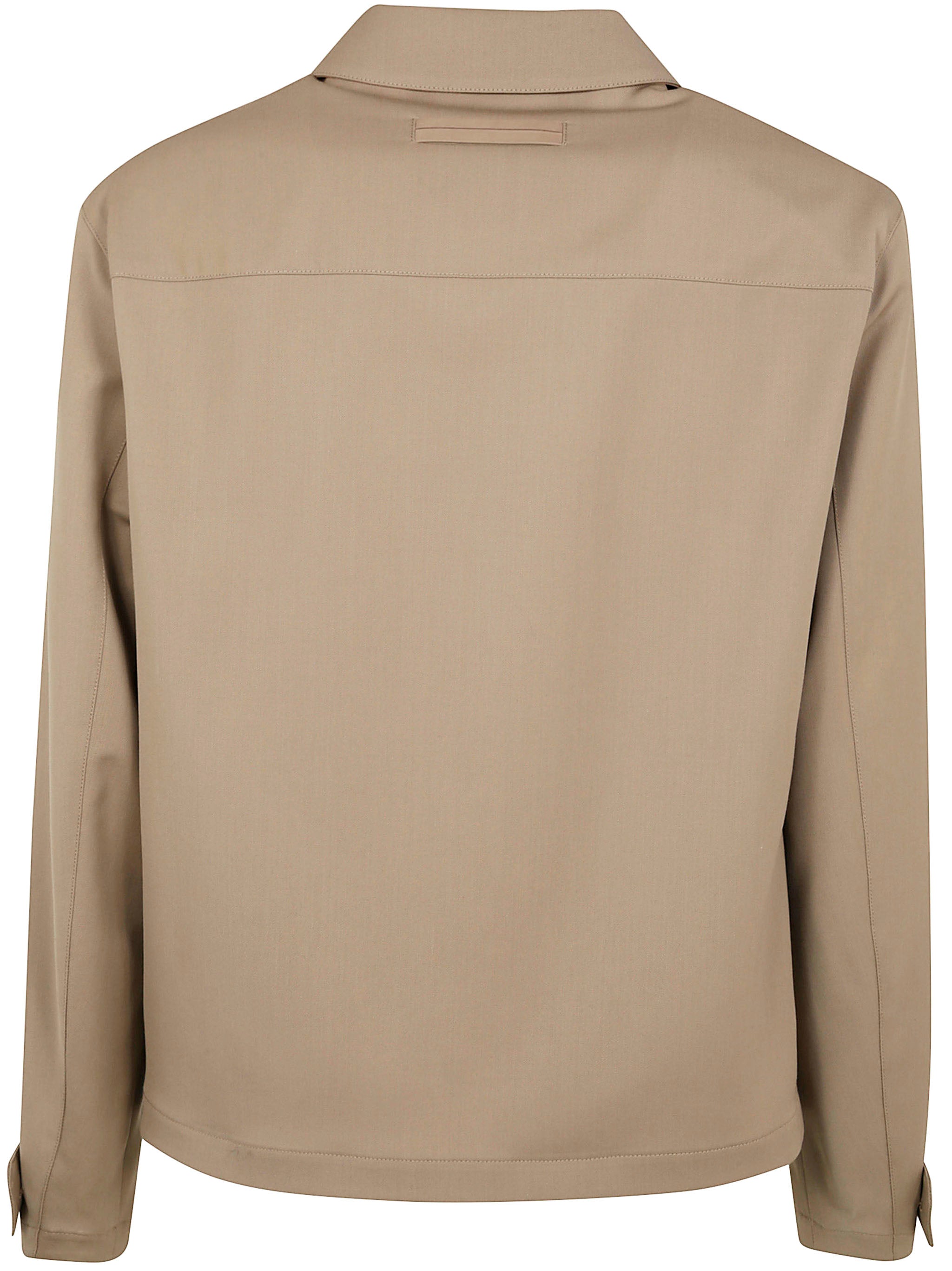 ZEGNA Men's Wool Mohair and Silk Blouson