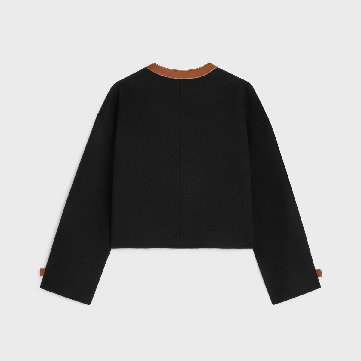 CELINE Double-Faced Cashmere Cardigan - Size 38NO